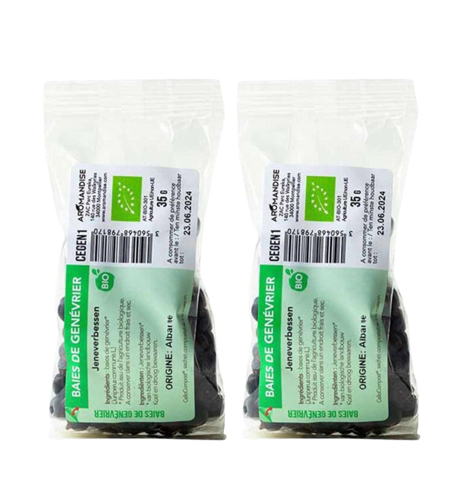 Organic juniper berries 70g - Buy Online on GoSupps.com