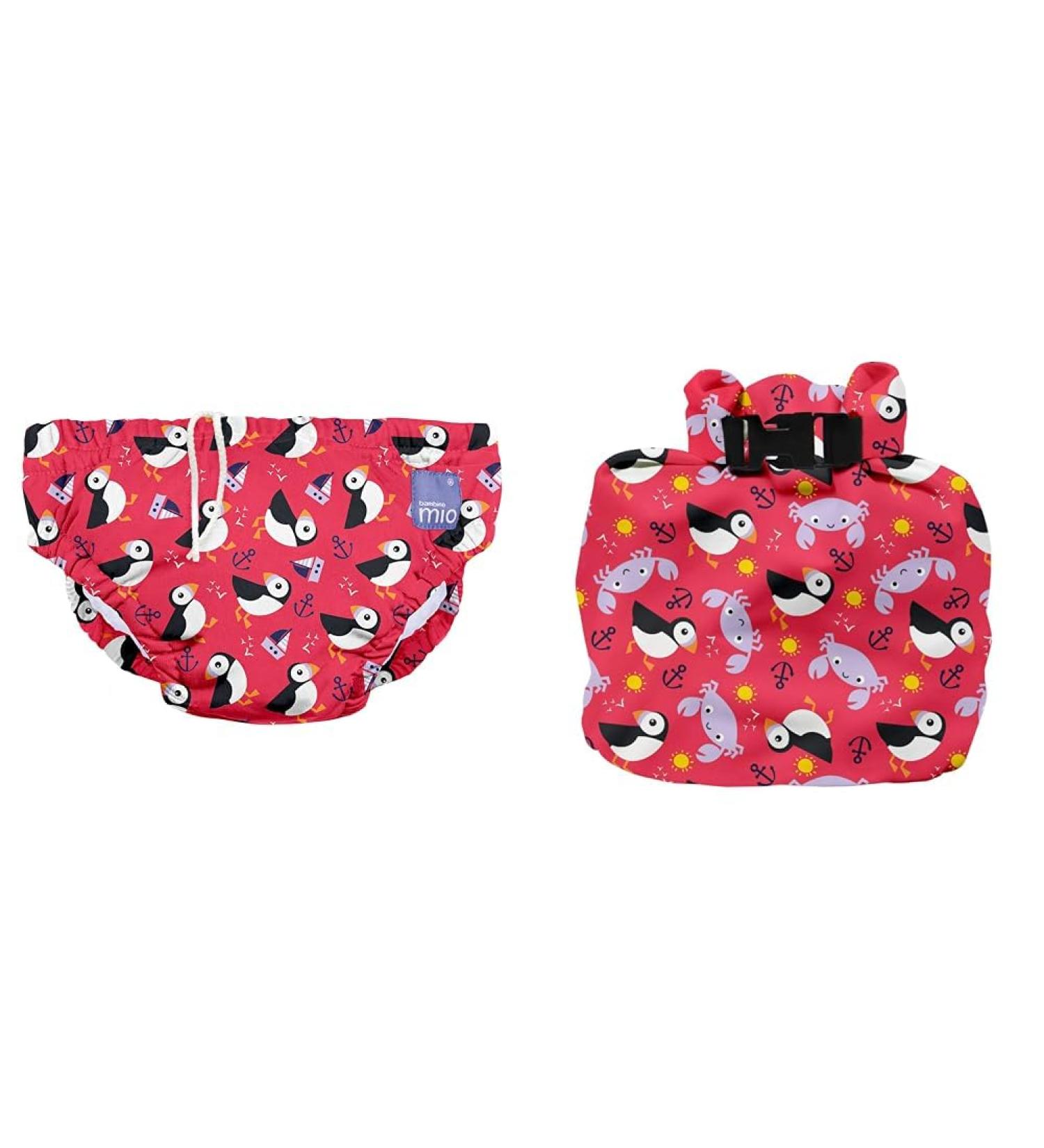 Shop Bambino Mio Reusable Swimming Diaper & Wetbag Bundle - Parrot Diver XL for Babies & Toddlers | International Shipping Available - Buy Online on GoSupps.com