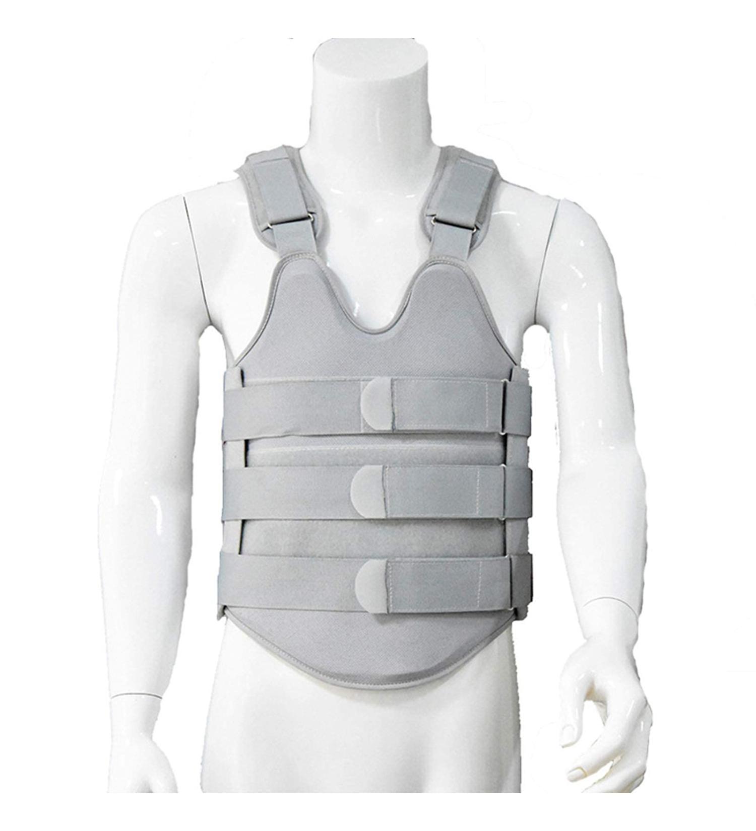 Kaafal Wedf Thoracolumbar Back Support Bandage - Adjustable Scoliosis Lumbar Belt for Herniated Disc & Sciatica Relief - Gray - Buy Online on GoSupps.com