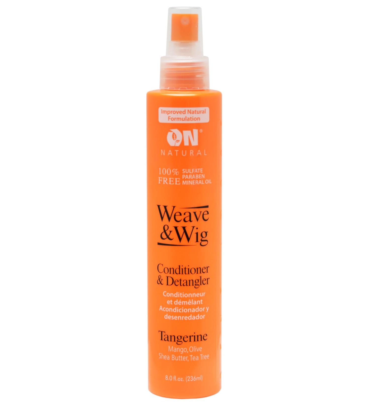 On Organic Premium Oil-free Weave & Wig Spray Tangerine 8 Fluid Ounce - Buy Online on GoSupps.com