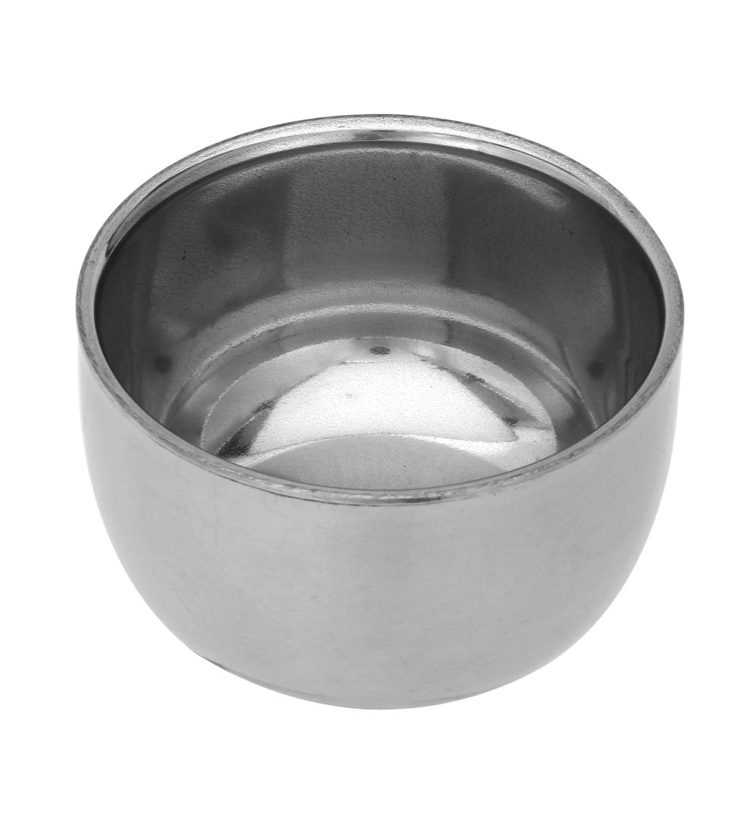 RTYGHJ Stainless Steel Shaving Bowl - Premium Shaving Experience | International Shipping Available - Buy Online on GoSupps.com