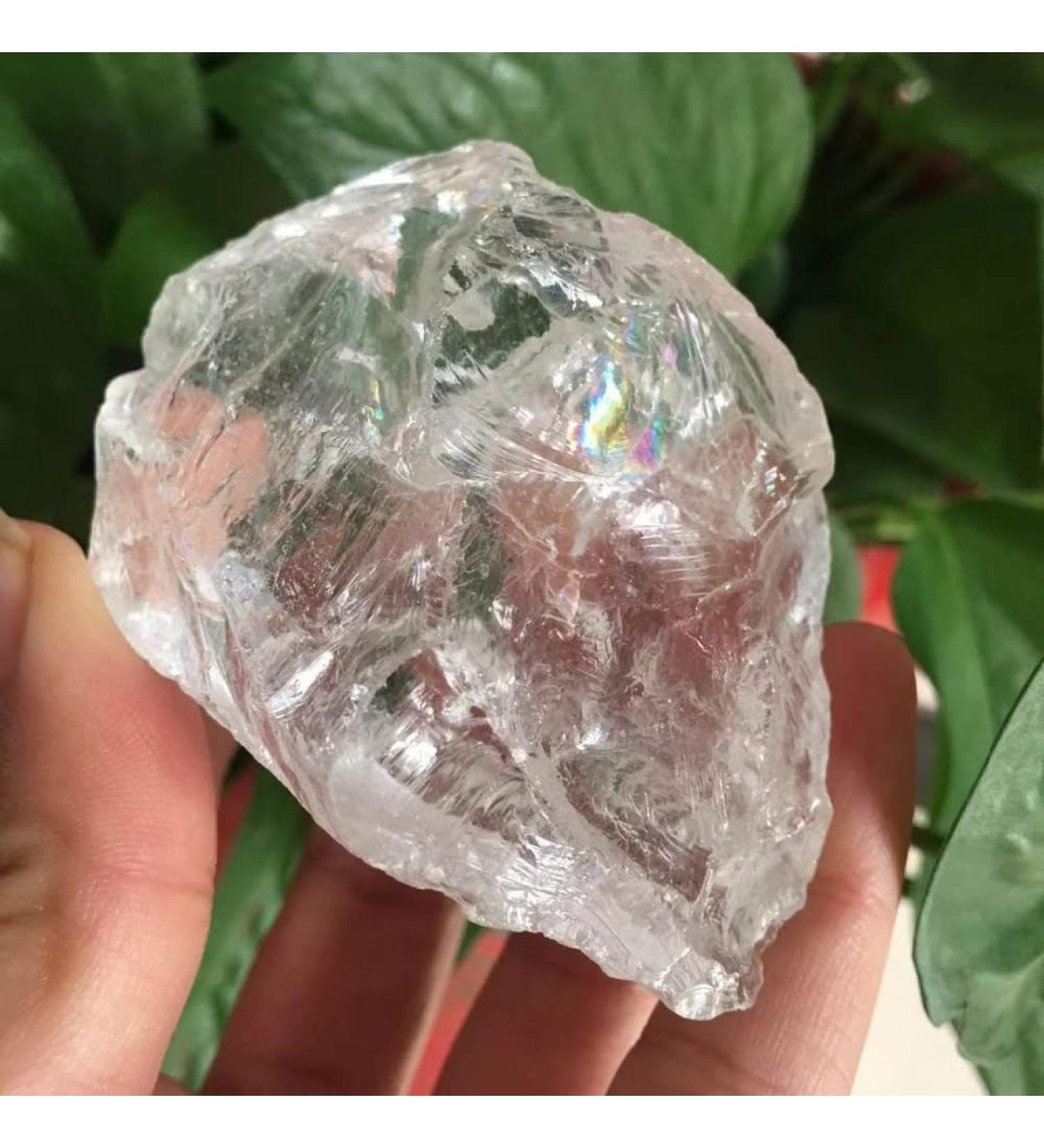 Crystal 1pcs Big Size Natural raw Clear Quartz Crystals Rough Stone Natural Quartz Crystals Stone for Suitable for Home Office Decoration FZUGEDRLI - Buy Online on GoSupps.com