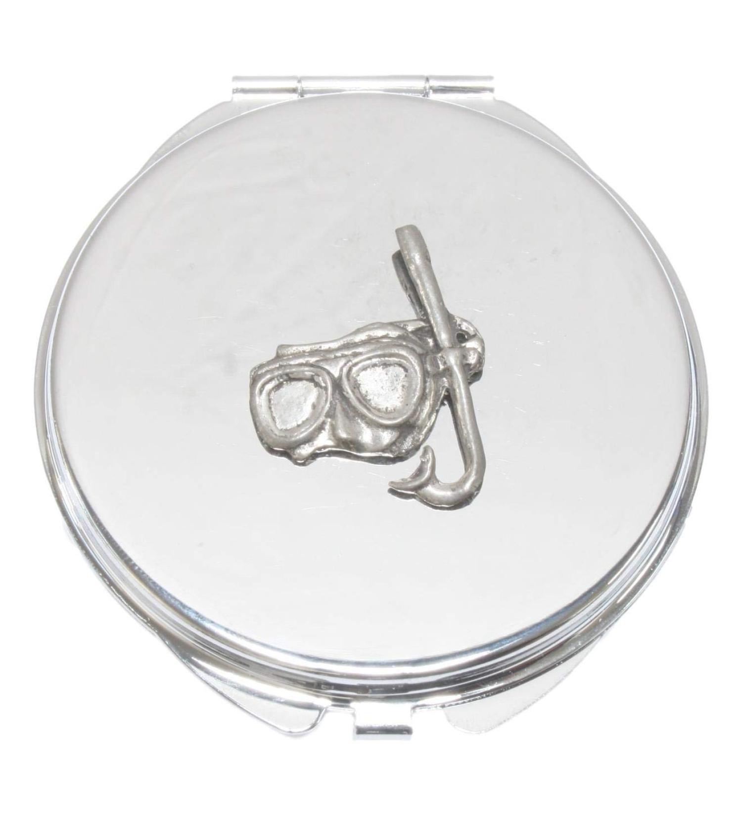Diving Mask Compact Mirror Handbag Gift With Free Engraving 229 - Buy Online on GoSupps.com