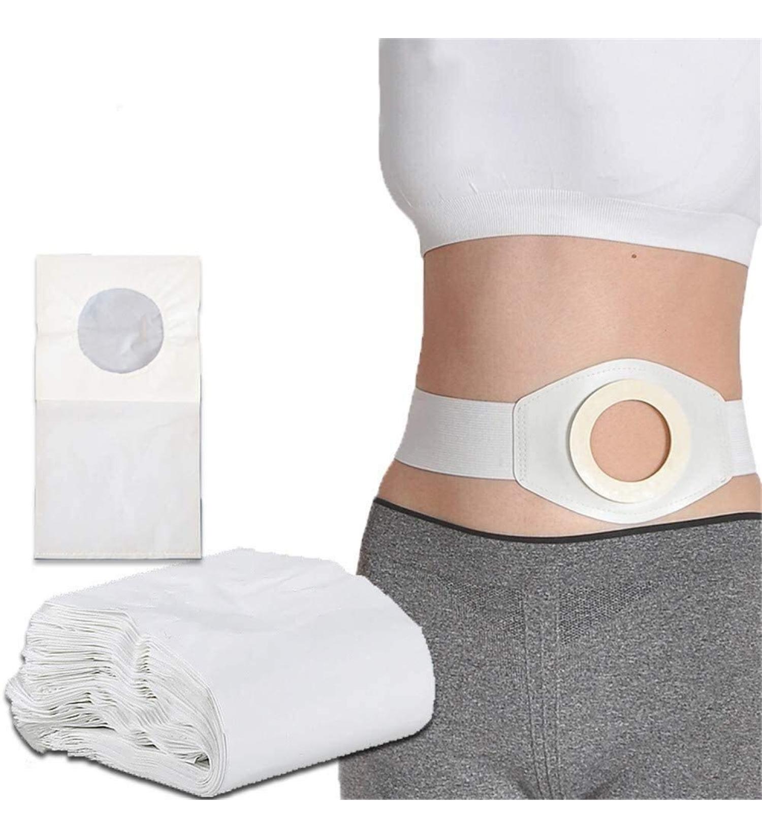 Samnuerly Unisex Hernia Band & Stoma G rtel for Colostomia - 100 Stoma Strips Included - Prevent Parastomal Hernias - International Shipping - Buy Online on GoSupps.com