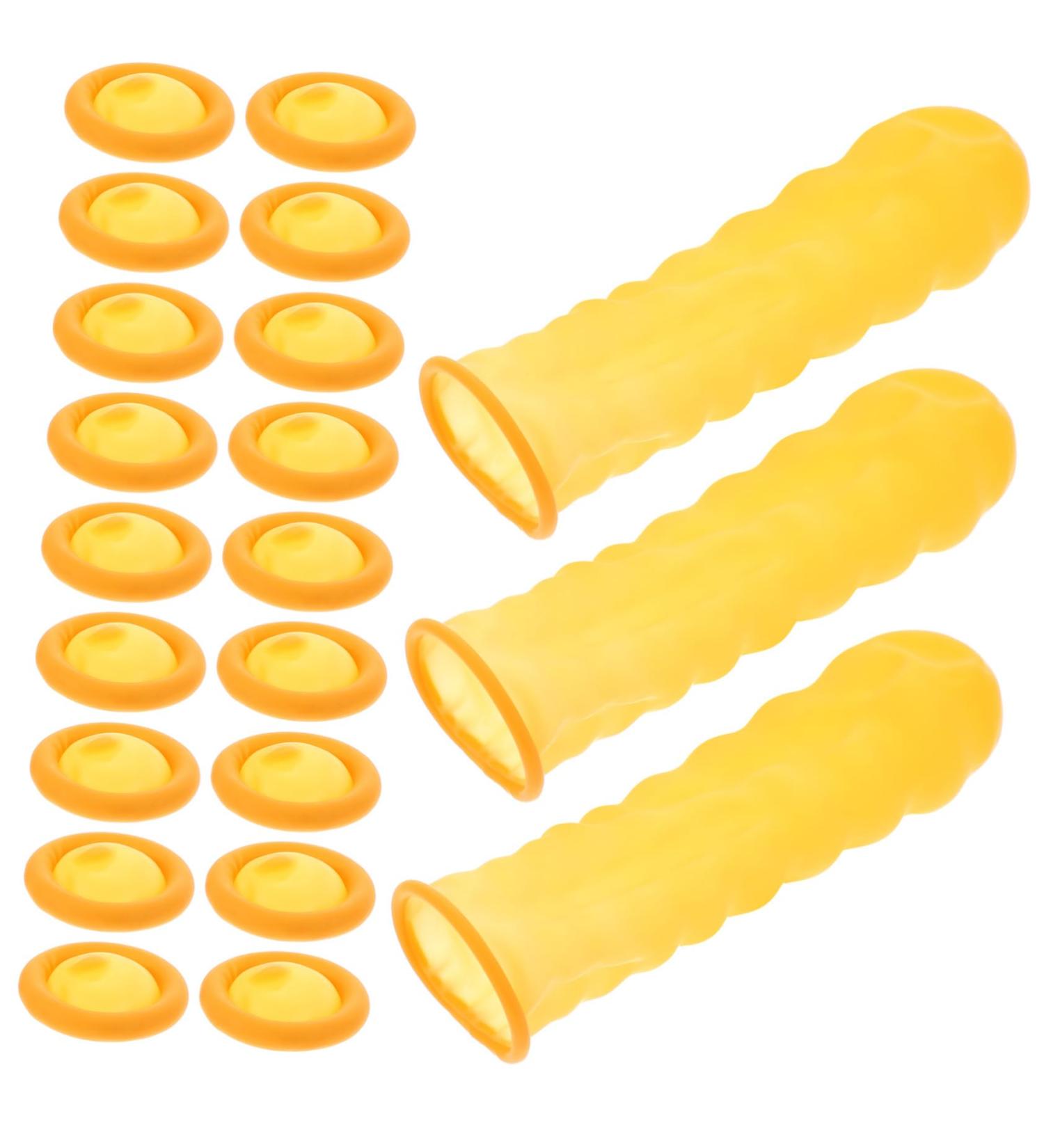 100pcs Nitrile Anti-Static Finger Cots | Reusable Joint Protection Sleeves | Protective Finger Covers for Relief & Safety - Buy Online on GoSupps.com