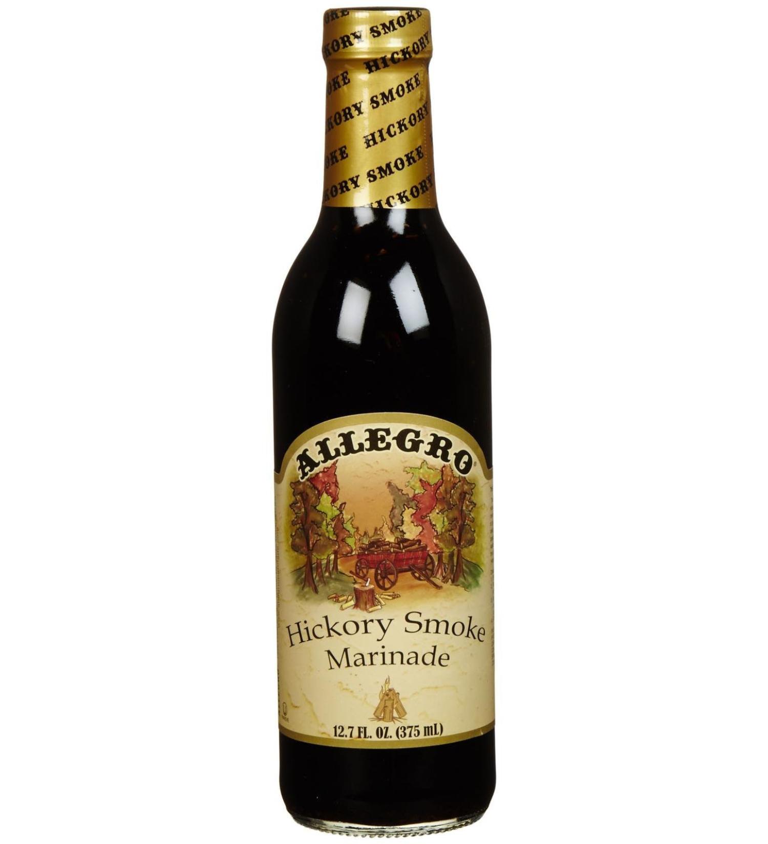 Allegro Hickory Smoke Marinade - 12 oz | BBQ Flavor Enhancer - Buy Online on GoSupps.com