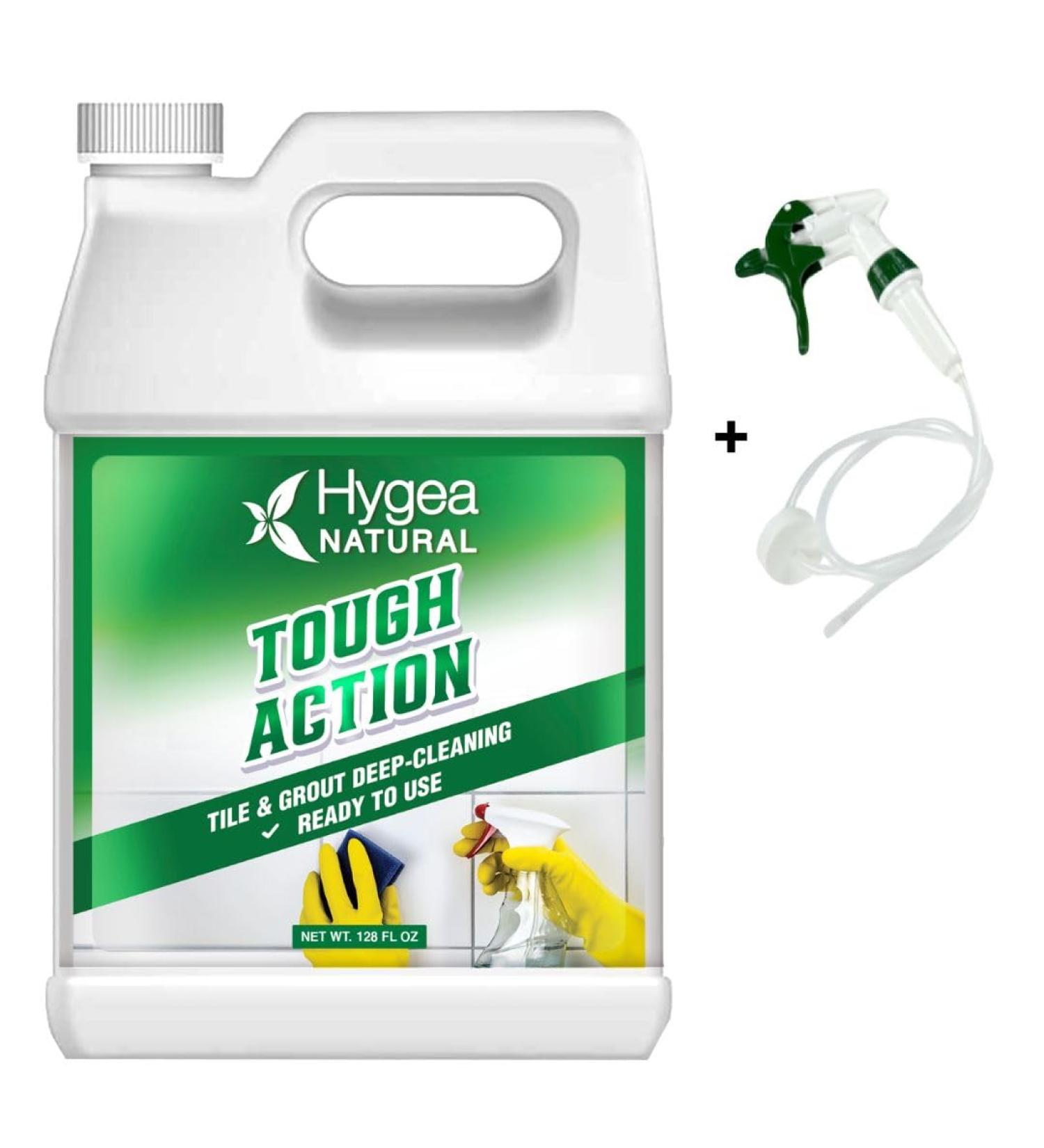 Tough Action Tile & Grout Deep Cleaner - Biodegradable Formula Removes Dirt & Scum Enhances Stone Color No Harsh Chemicals Ready to Use Gallon - International Shipping Available - Buy Online on GoSupps.com