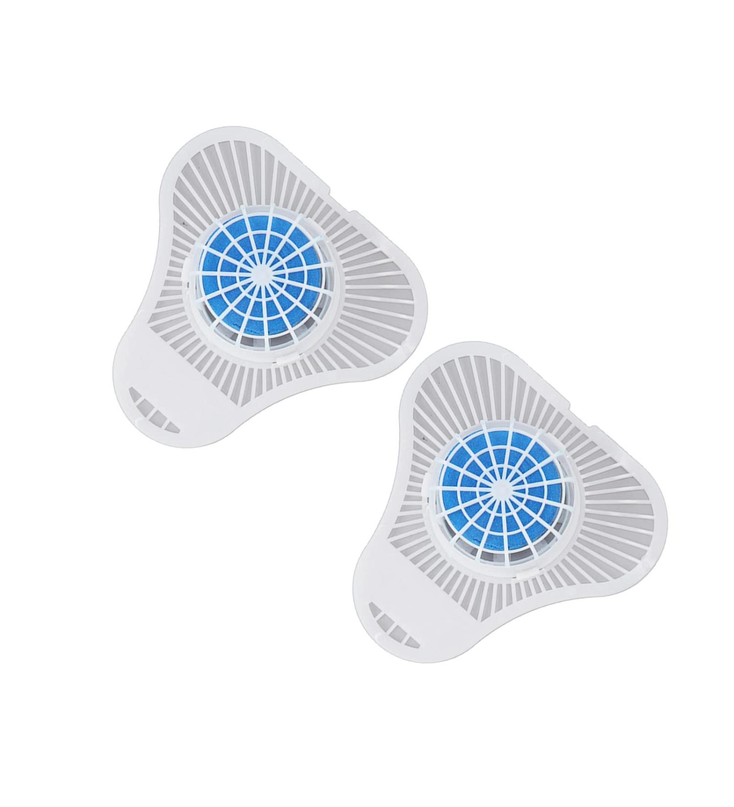 Jauarta 2pcs Deodorant Triangle Block - Clogging Prevention & Aroma Ball for Home Office School - International Shipping Available - Buy Online on GoSupps.com