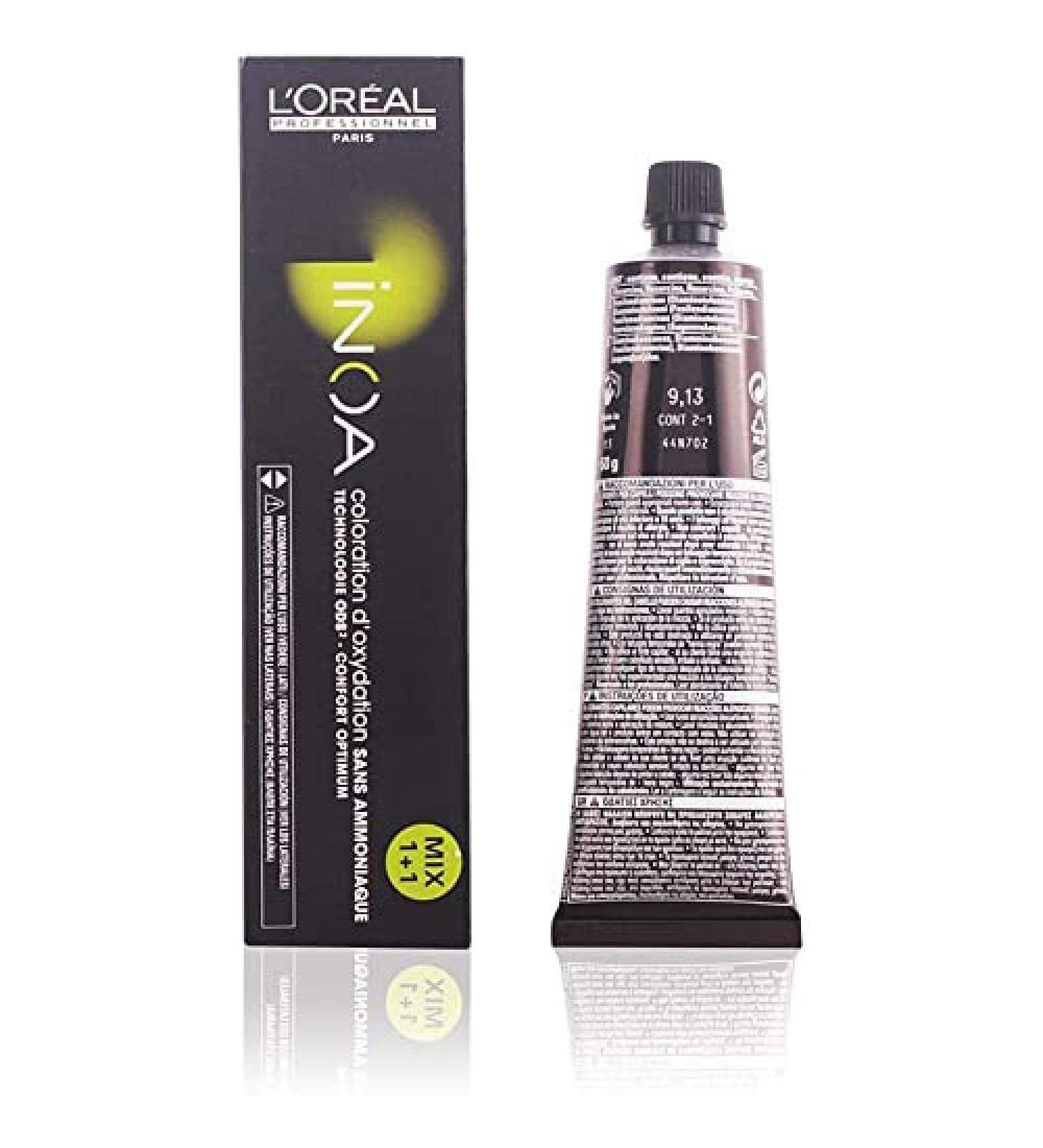 Inoa 9.13 sehr helles blond asch gold 60ml 9.13 sehr helles blond asch-gold - Buy Online on GoSupps.com