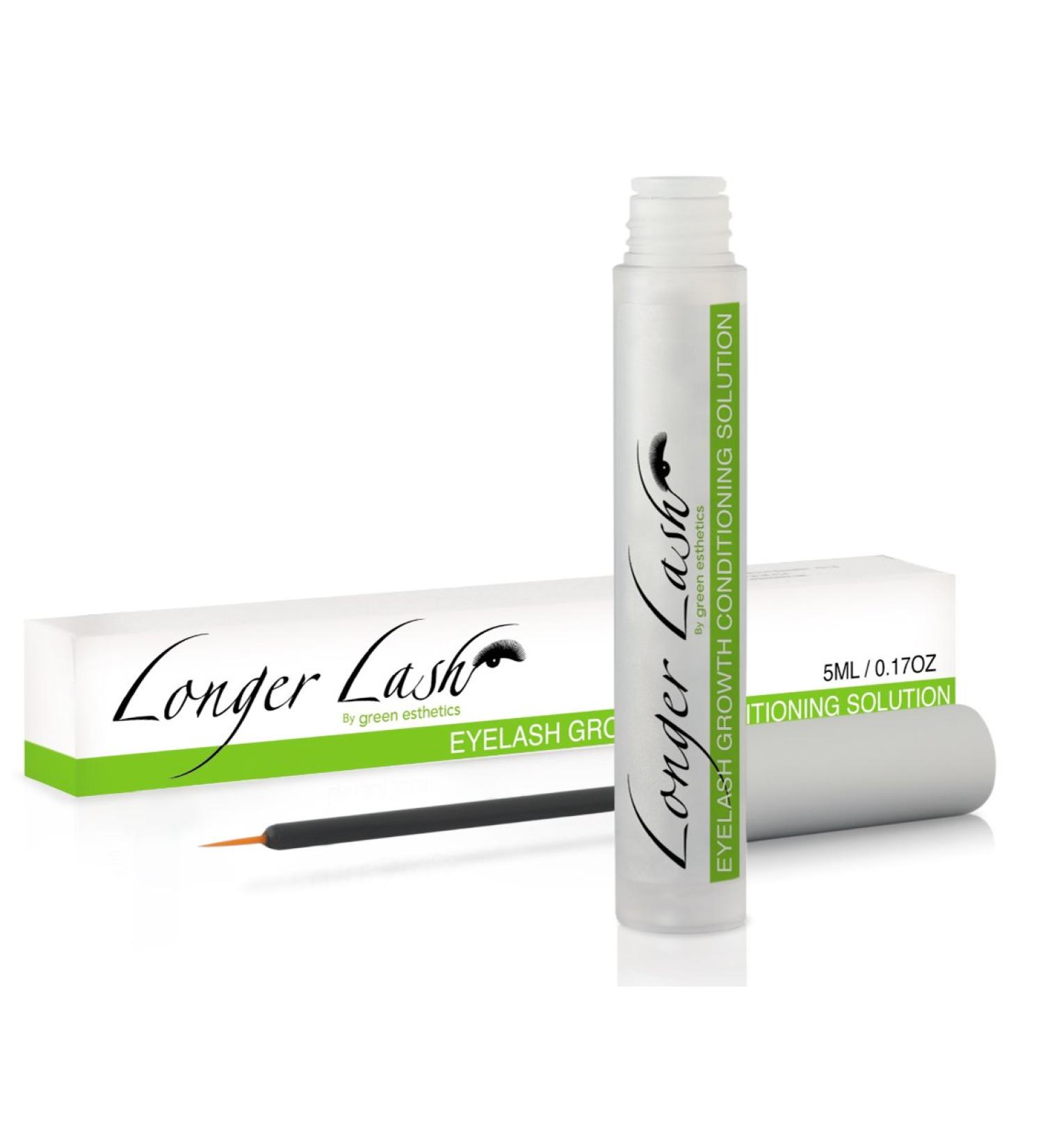 Longer Lash Eyelash Growth Serum - Natural Ingredients Peptide-Rich No Parabens or Preservatives - Shop Internationally - Buy Online on GoSupps.com