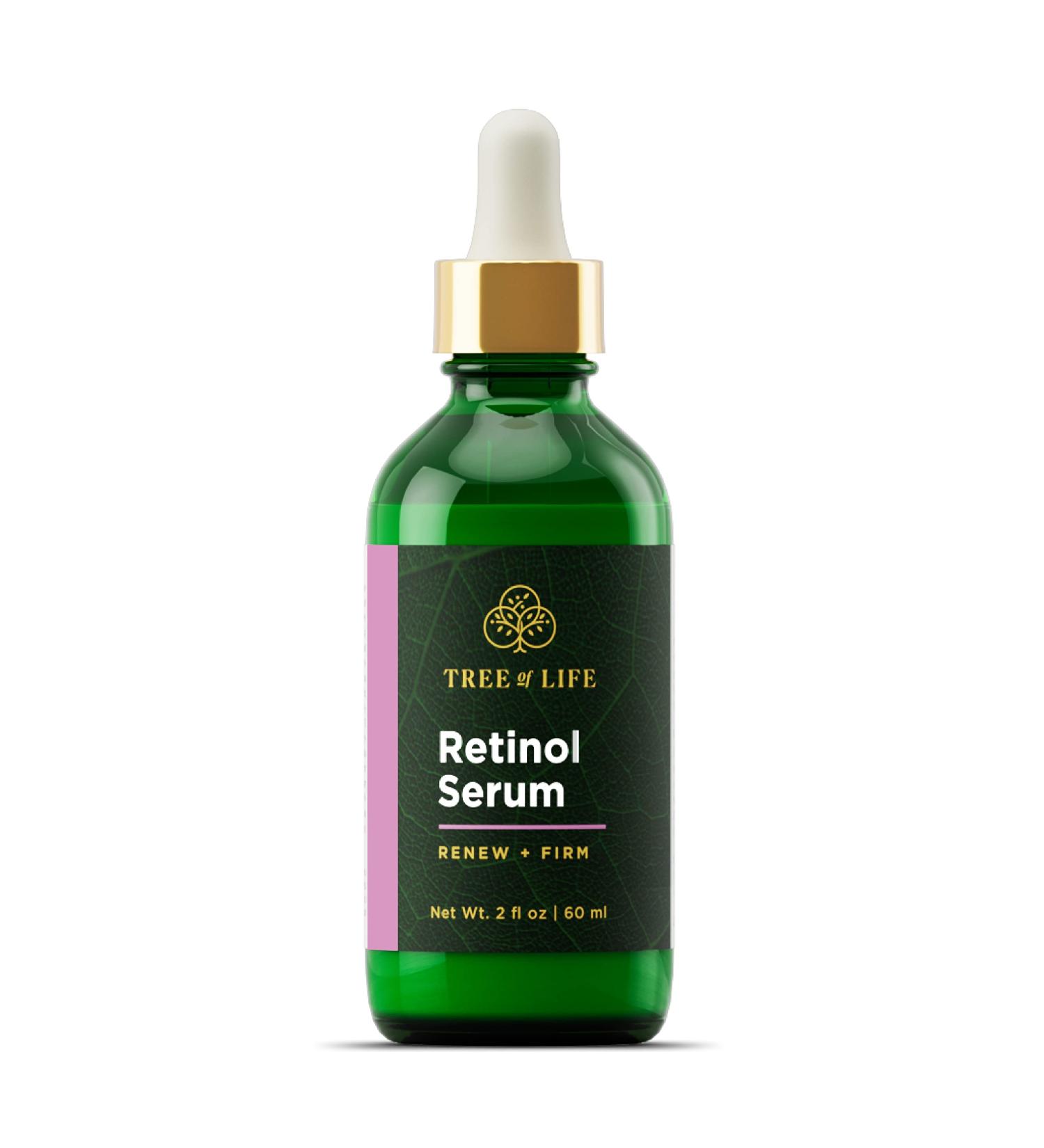 Firming Retinol Serum with Hyaluronic Acid - Renew & Reset Nighttime Serum - 2 Fl Oz - Buy Online on GoSupps.com