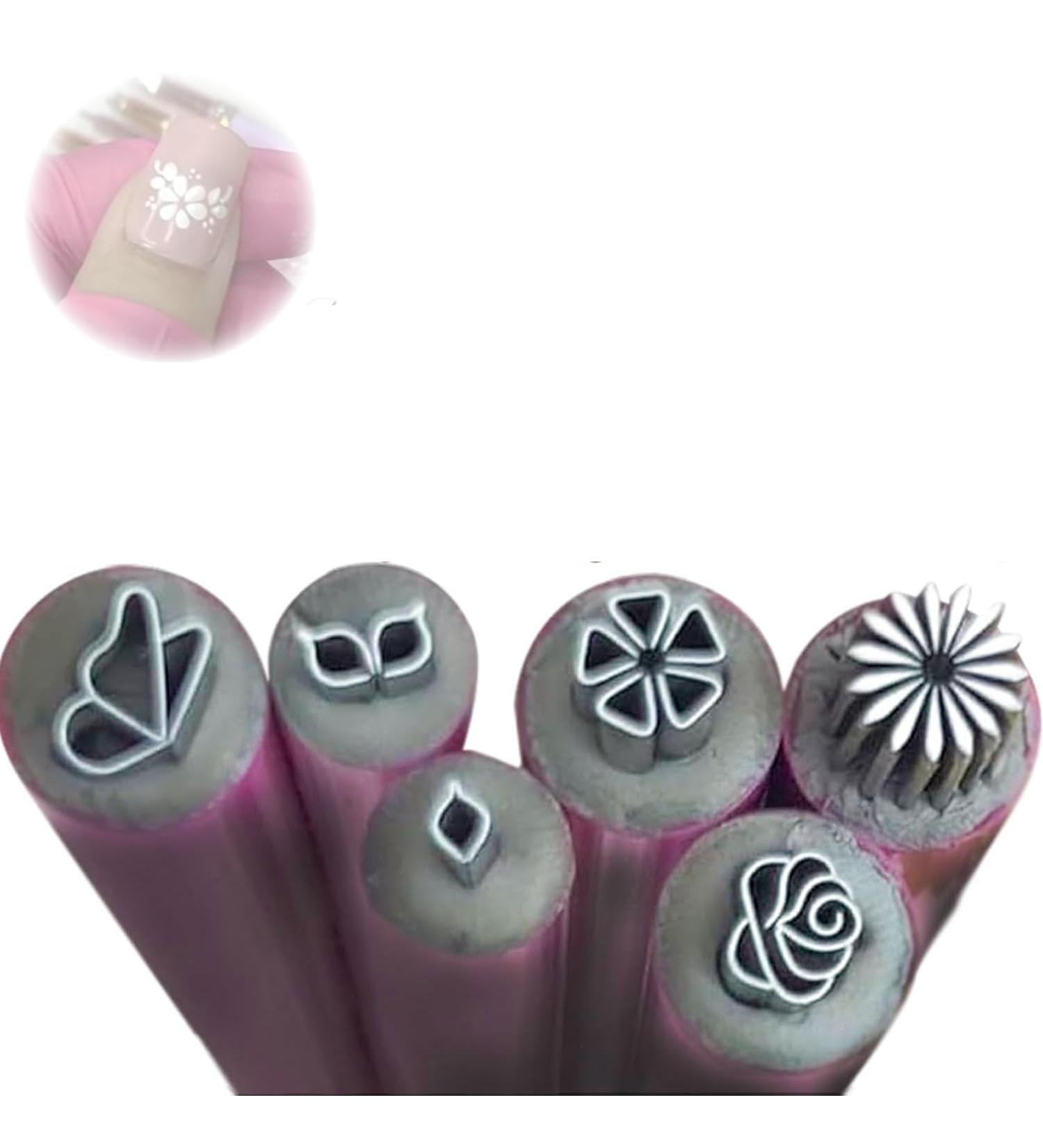 Nail Art Stamp Pen Set 6 pcs Stamp Pen DIY Nail Art Tools Easy to Use Nail Stamp Pen DIY Nail Art Tools for Women (pink) - Buy Online on GoSupps.com