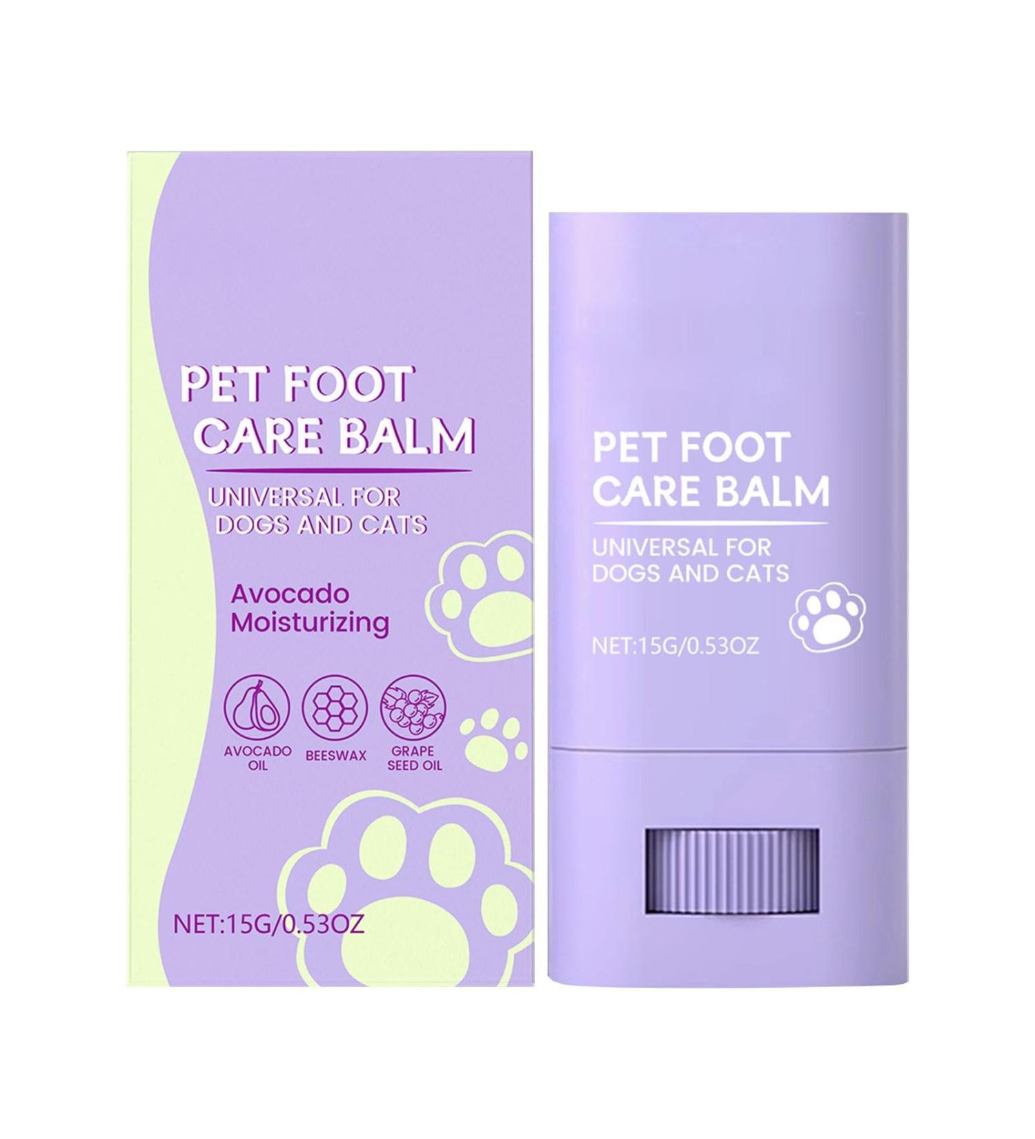Pacifier Paw Balm Pet Foot Care Cream - Dog Paw Protectors | Paw Pads Lotion 15g Cat Cream Butter Paw Protection - Buy Online on GoSupps.com