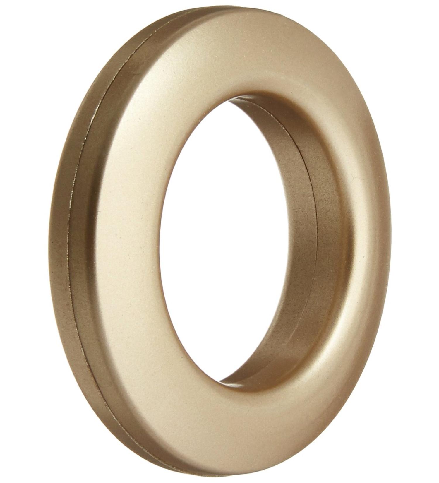 Dritz 44374 Plastic Curtain Grommets  1 in  Matte Gold  8 Count Round 1 in Matte Gold - Buy Online on GoSupps.com