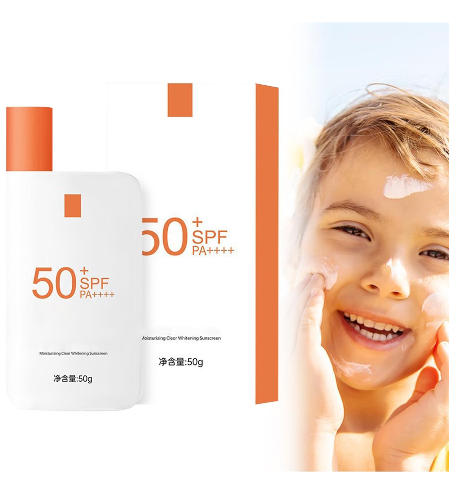 Sunscreen SPF 50 Face Ultra Light UV Protetion Suncream Sun Cream SPF 50 Waterproof Face Sunscreen Sweatproof Facial Sunscreen Face Moisturiser Sunscreen Non-Perfumed Travel Size For Women Men 50ml - Buy Online on GoSupps.com