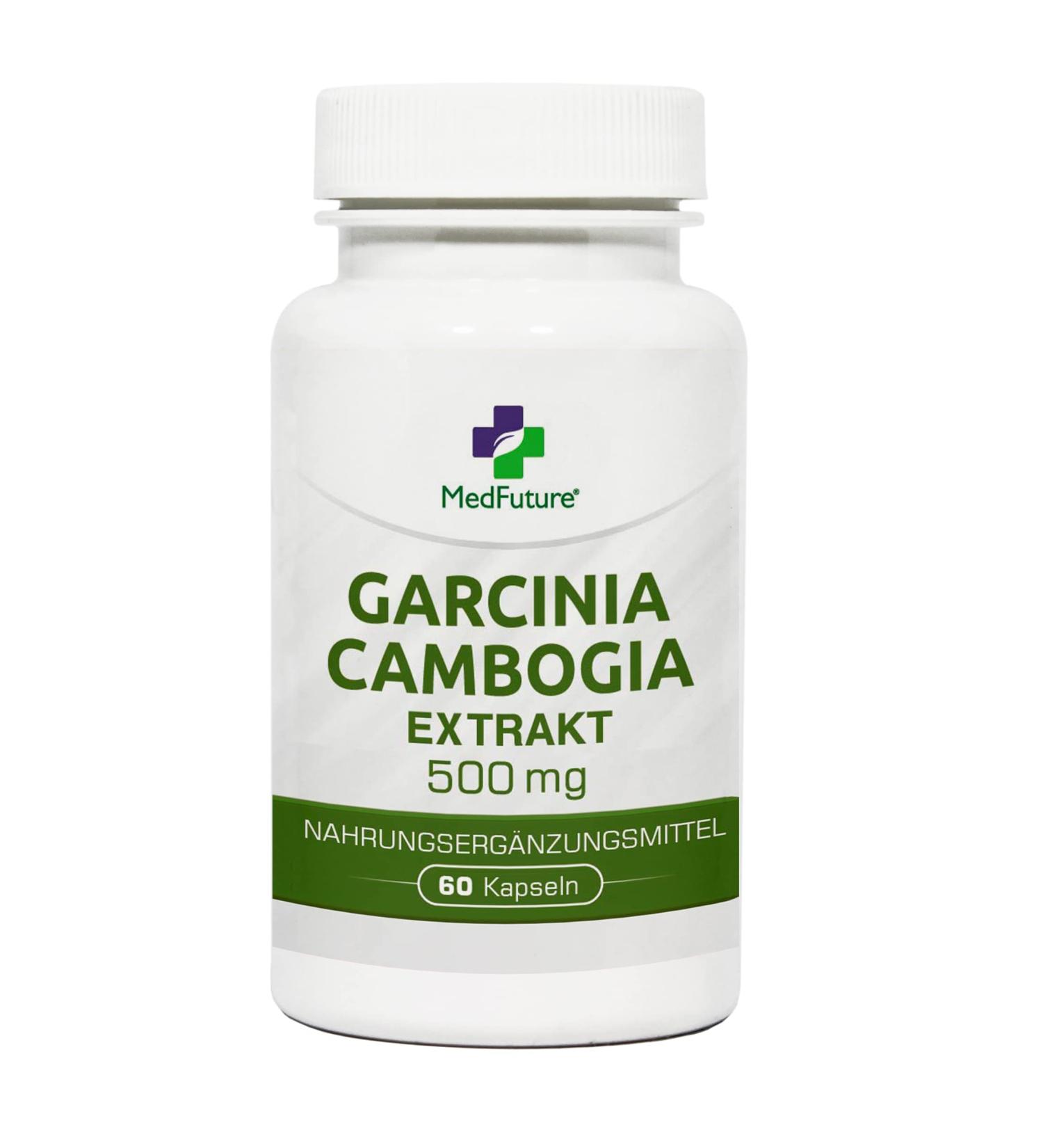 Garcinia Cambogia Extract 60% HCA - 60 Capsules for Healthy Fast Weight Loss | International Shipping - Buy Online on GoSupps.com