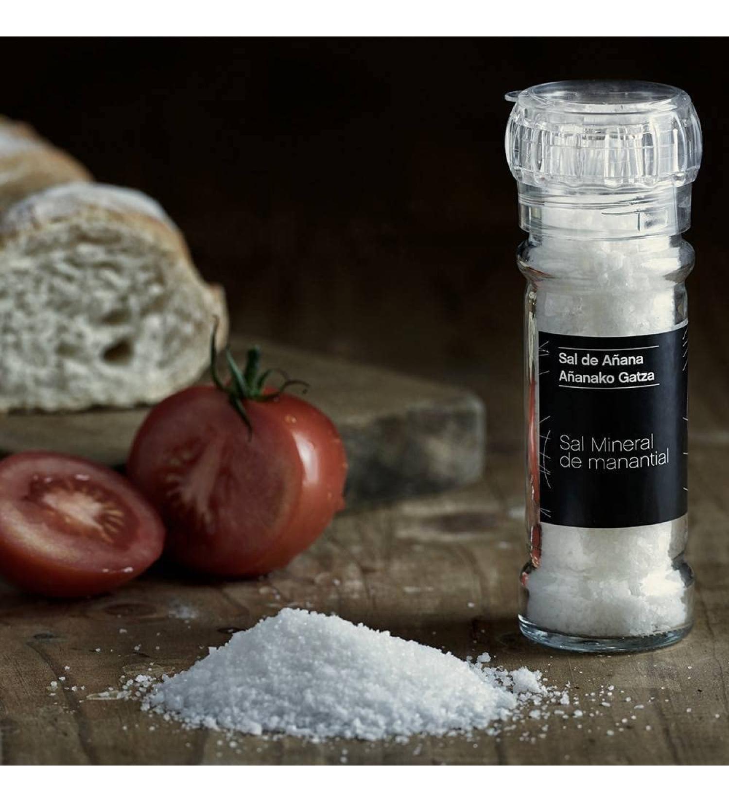 Sal de A ana Mineral salt grinder from source 75g A ana salt