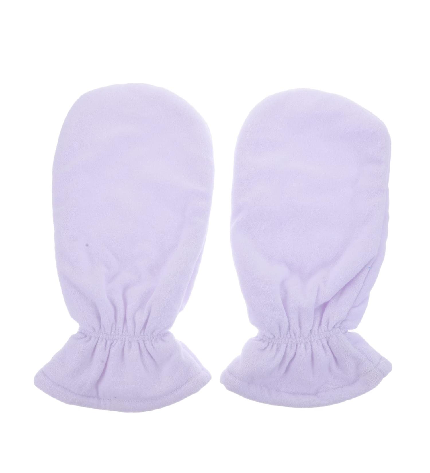 minkissy 1 Pair Hand Mask Care Wax Mittens Paraffin Wax Socks Hand Care Gloves Wax Bath Gloves Spa Wax Gloves Paraffin Baths Gloves Wax Bath Socks Protective Wax Flannel Major White - Buy Online on GoSupps.com
