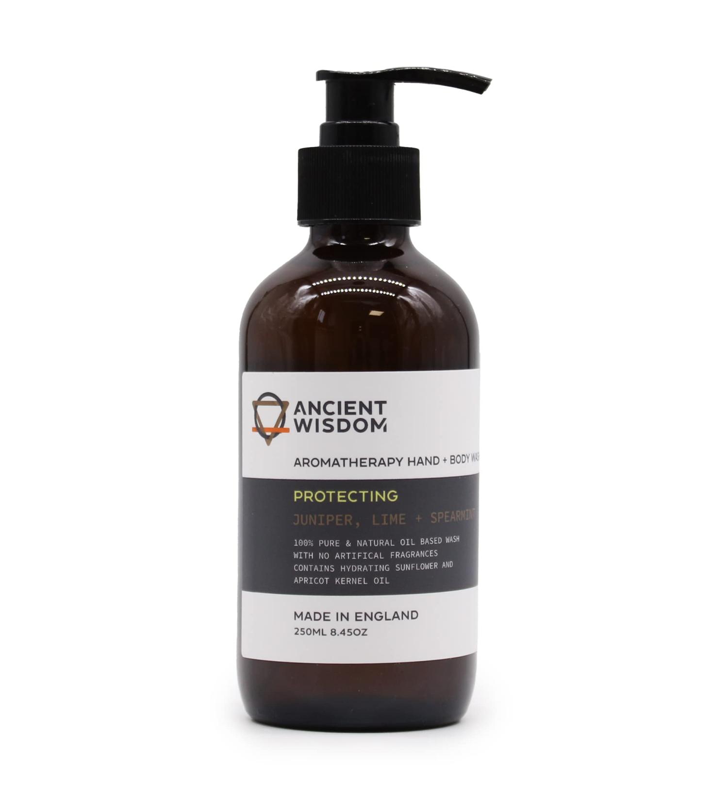 Generic Aromatherapy Hand & Body Wash Luxurious and Refreshing soap. (Juniper Lime & Spearmint) - Buy Online on GoSupps.com