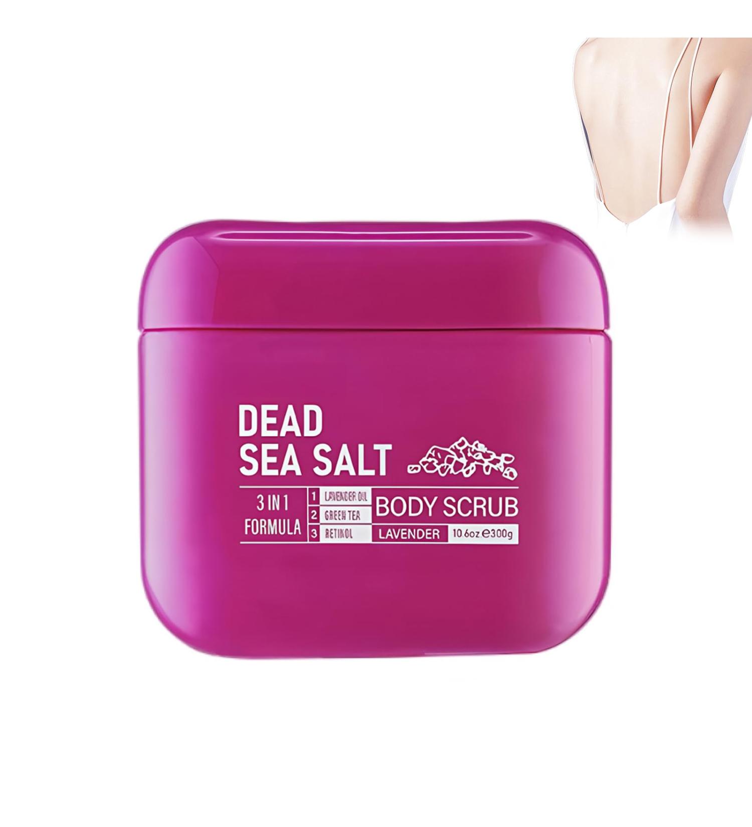 Smooth and soft skin 300 g lavender body scrub cream cleanses the skin removes deposits and moisturizes the skin nongreasy exfoliator body scrub - Buy Online on GoSupps.com