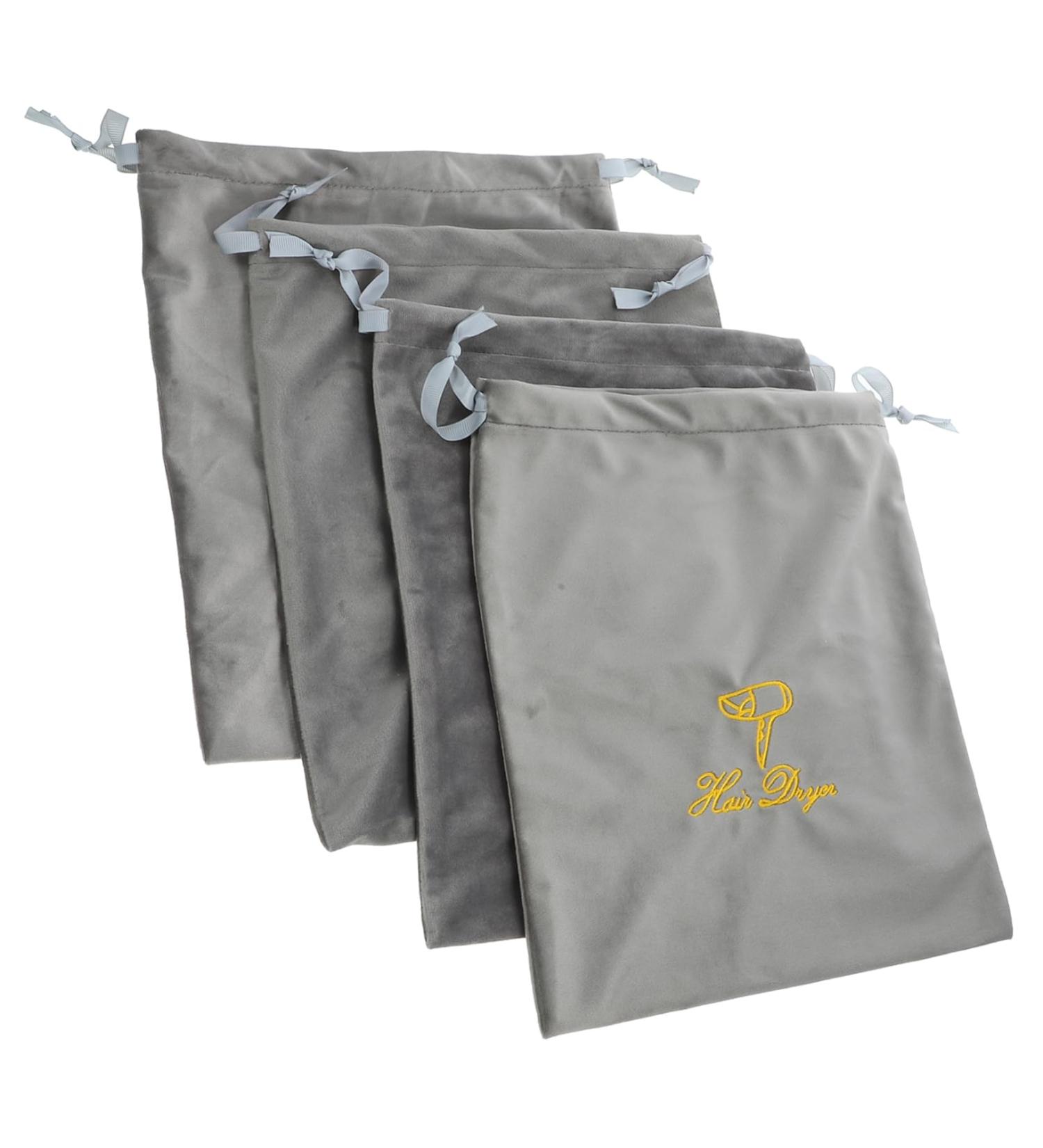 BIUDECO 4pcs Hair Dryer Storage Bag Travel Hair Dryer Drawstring Storage Bags Travel Bag Classic - Buy Online on GoSupps.com