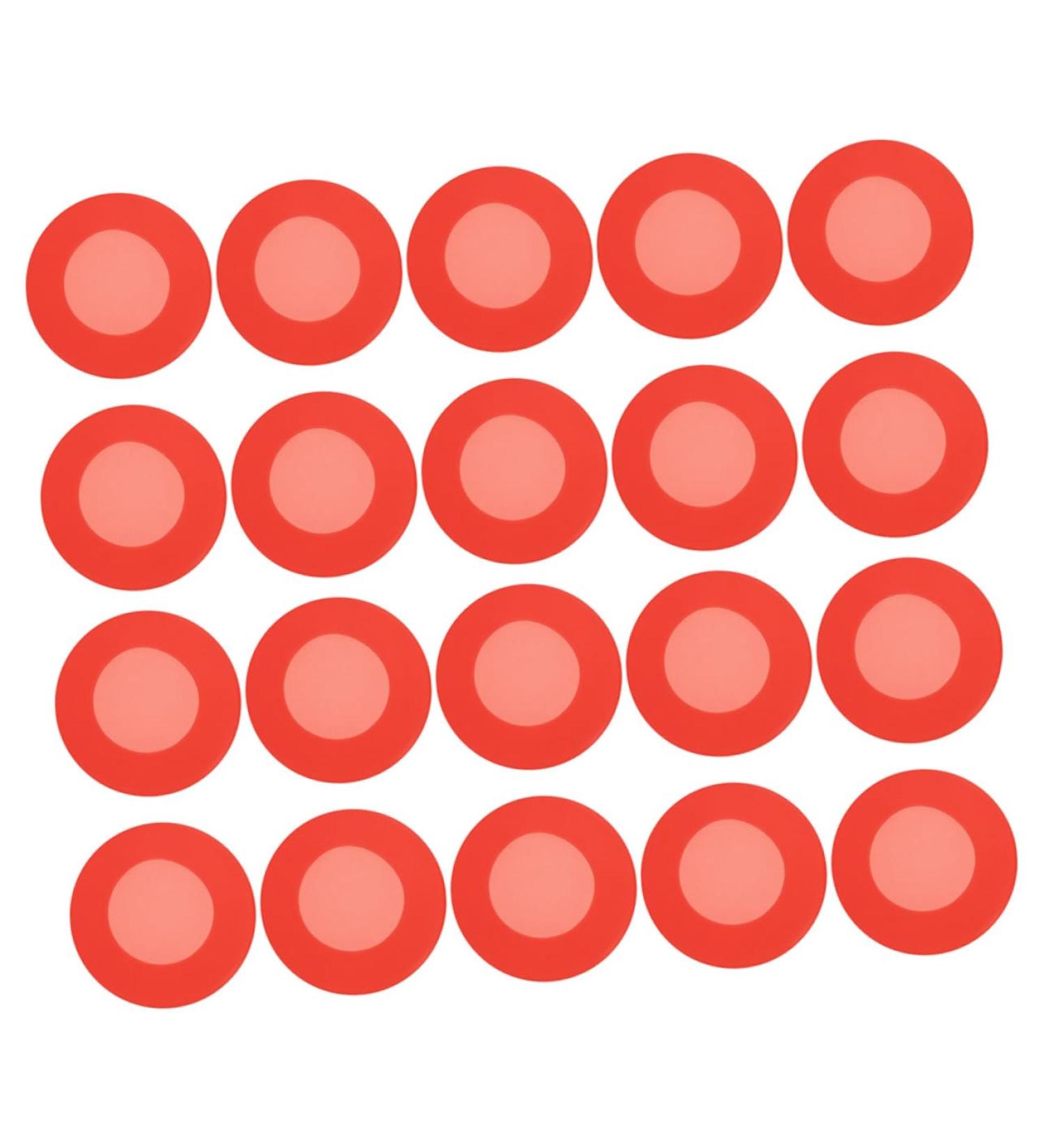 ULTECHNOVO 20pcs Silicone Case Covers - Red Accessory Covers for 4.5x4.5x0.2CM Components - International Shipping Available - Buy Online on GoSupps.com