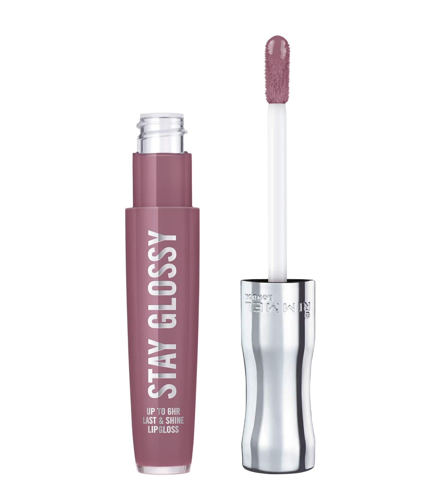 Rimmel Stay Glossy 6HR Lip Gloss Tainted Love 0.18 Fl Oz - Long-lasting Shine for Vibrant Lips - Buy Online on GoSupps.com