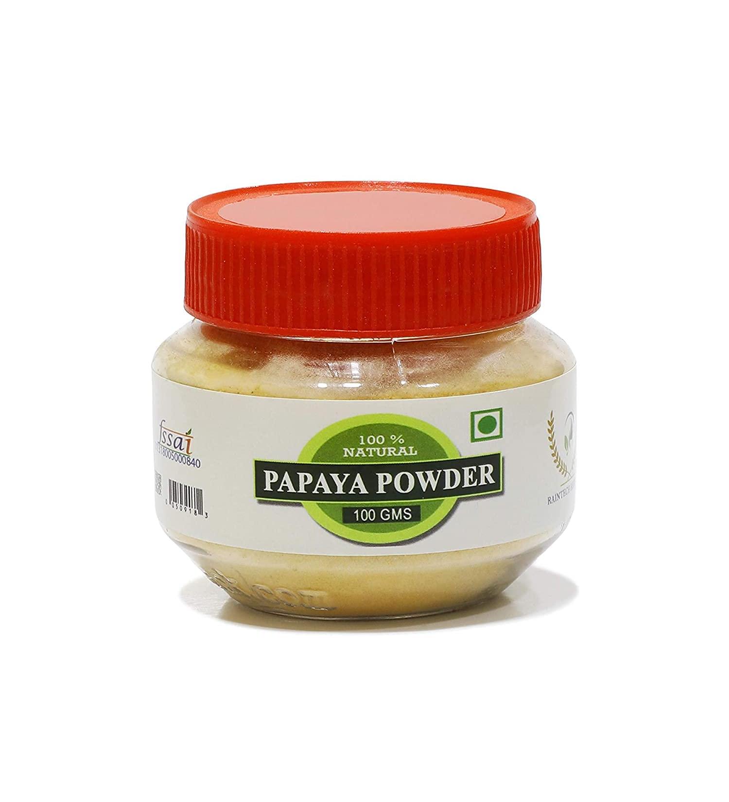 ORGANIZE Keraleeyam Ripe Papaya Fruit Face Powder for Skin Whitening 100gm - Buy Online on GoSupps.com