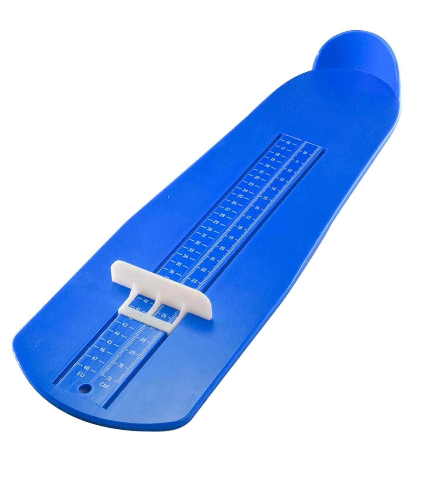 MIKIULY FOIMATION Shoe Size Measuring Device | EU Sizes 15-48 | Accurate Foot Measurement for Kids & Adults | Blue - Buy Online on GoSupps.com