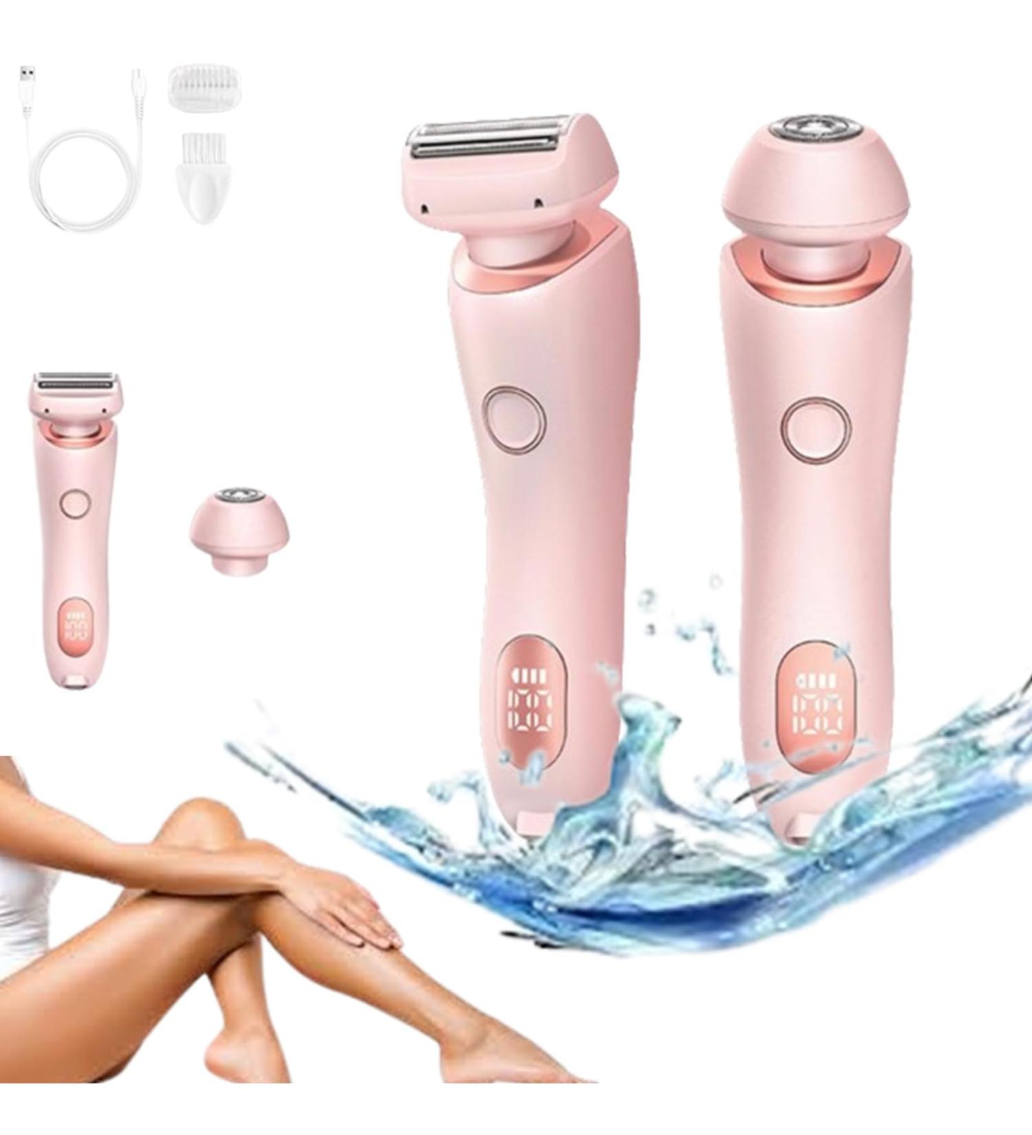 Duskofficial Razor Duskofficial The Glide Pro 3.0 Waterproof Electric Razor 2 in 1 Electric Shaver Razors Painless Hair Removal Wet and Dry DuskOfficial Shaver (Pink) - Buy Online on GoSupps.com