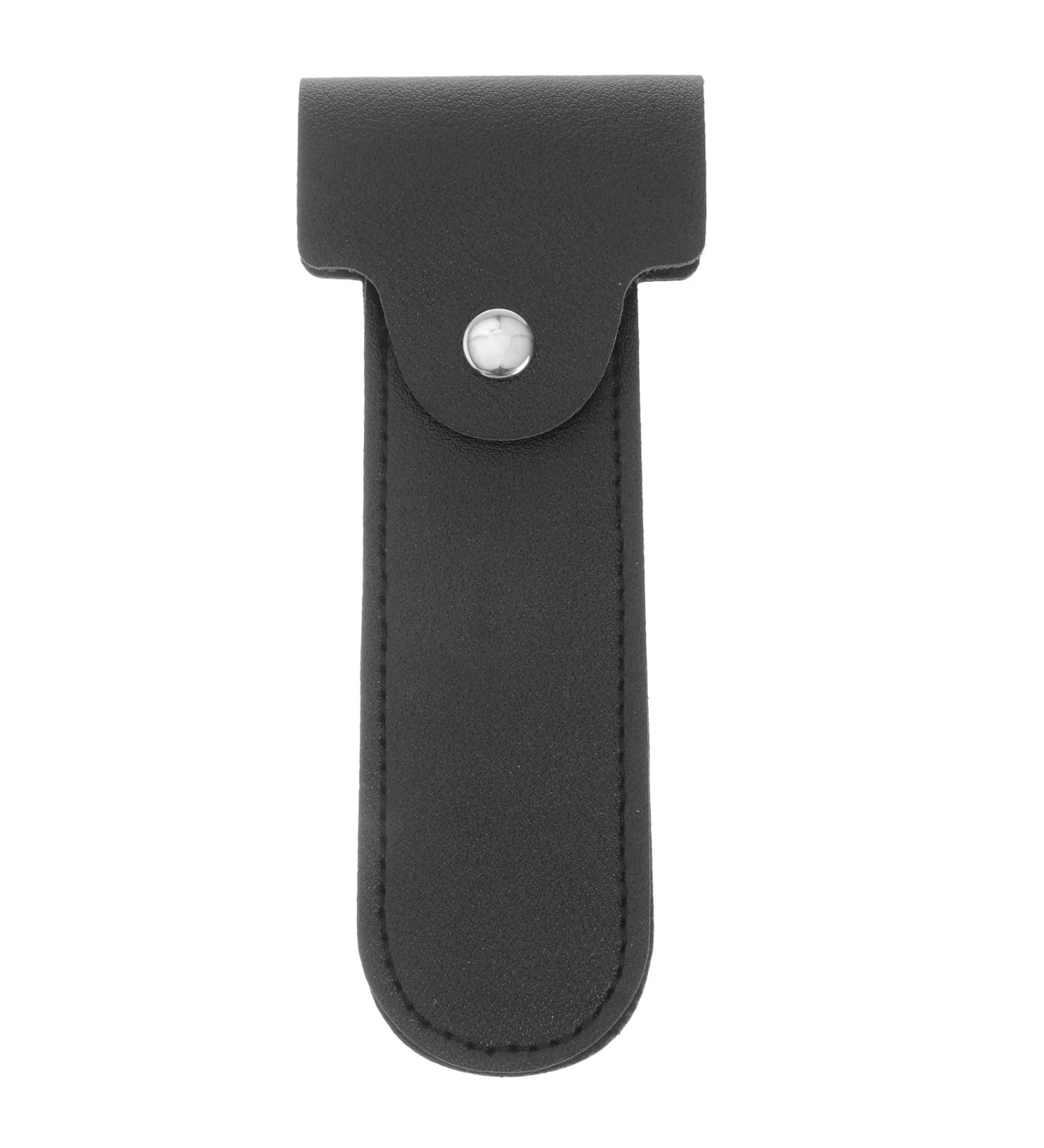 Premium Safety Razor Travel Case | Leather Healthcare Accessories for On-the-Go Shaving - Buy Online on GoSupps.com
