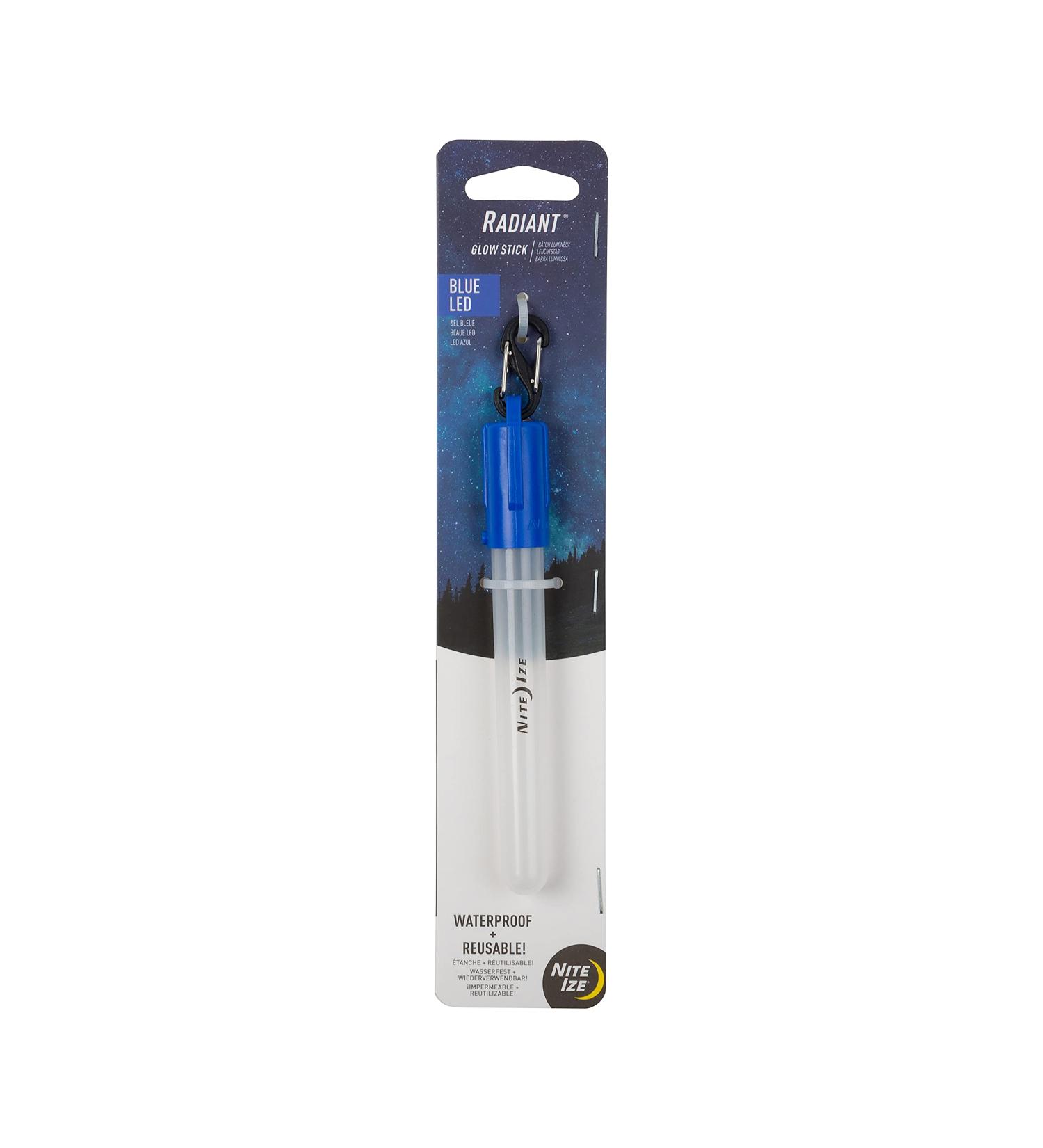 Nite Ize LED Mini Glowstick - Bright & Reusable Blue LED Glowstick for Compact Illumination - Buy Online on GoSupps.com