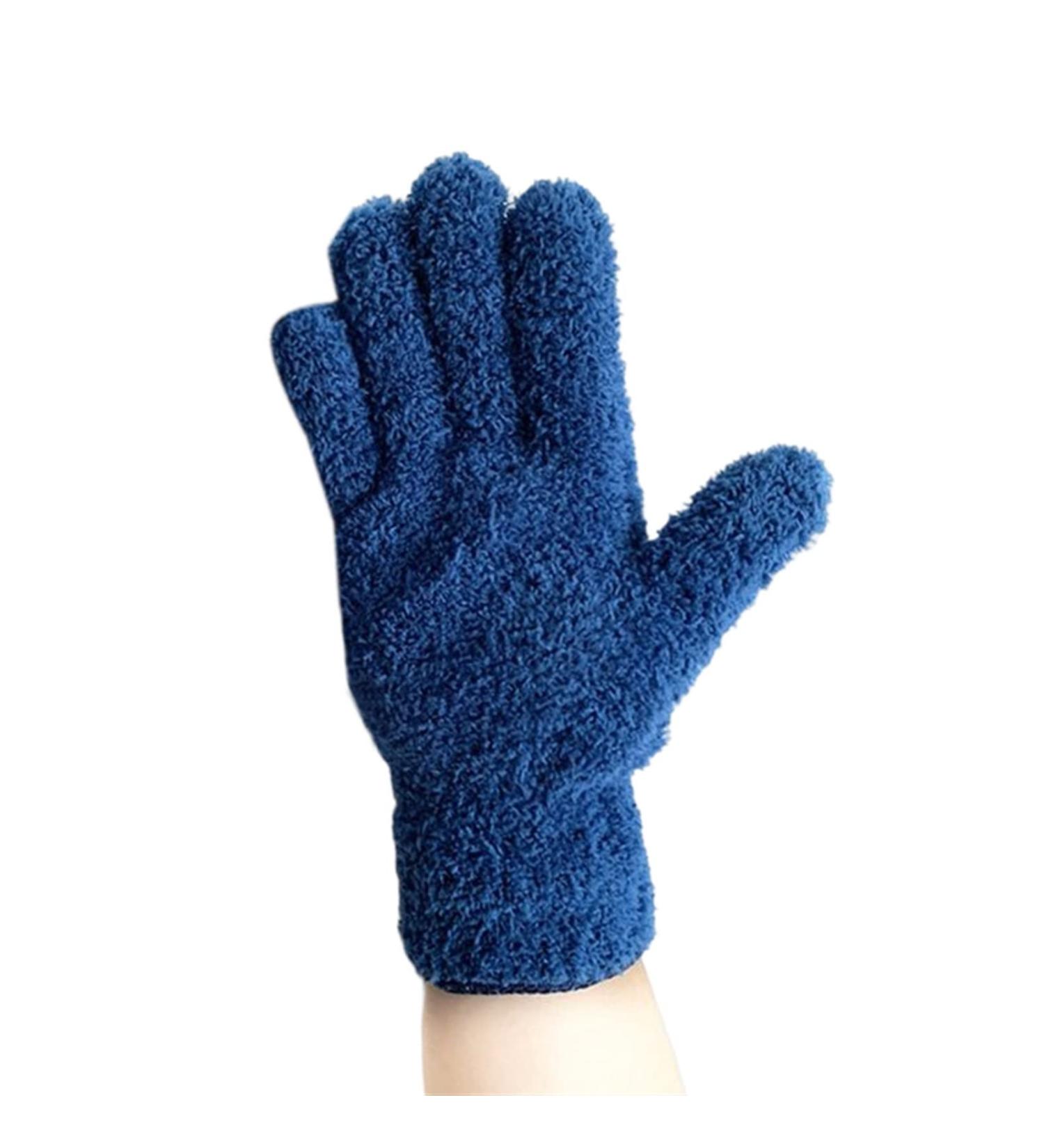 MBNVBNM Cleaning gloves Ultrafine Fiber Dedusting Cleaning Gloves Cleaning Window Dedusting Tools Reusable Cleaning Gloves Household Cleaning Tools (Color : 6 Size : One size fits all)