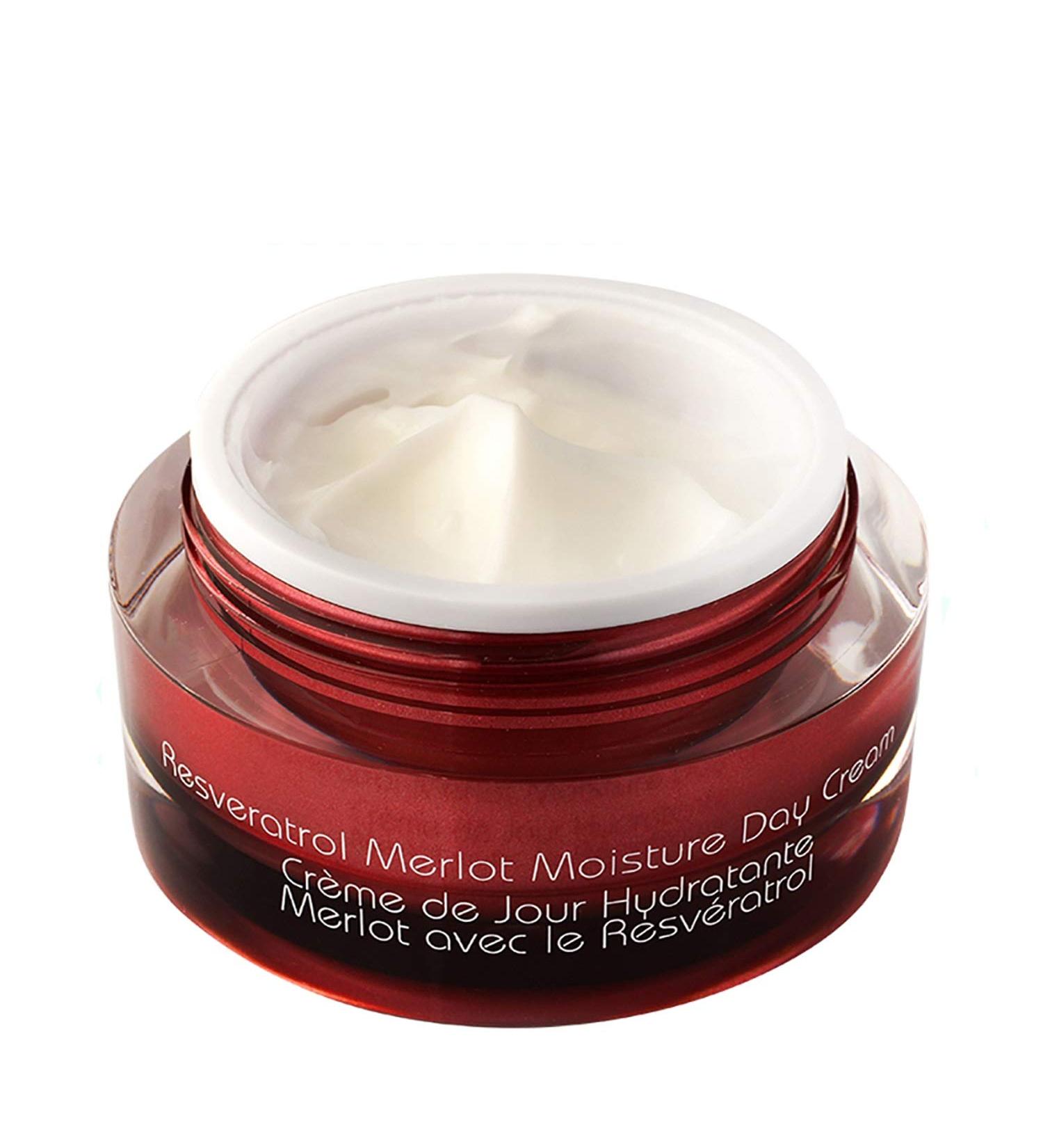 Vine Vera Resveratrol Merlot Moisture Day Cream 1.83 Oz - Anti Aging Face Moisturizer for All Skin Types - Buy Online on GoSupps.com