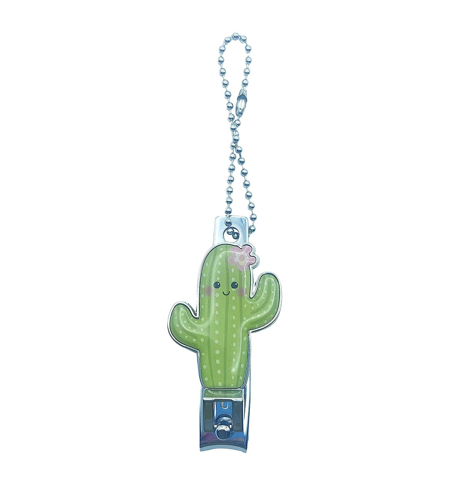 Cactus Cutie Finger Nail Clippers - Pink Flower Sonoran Desert Souvenir - Buy Online on GoSupps.com