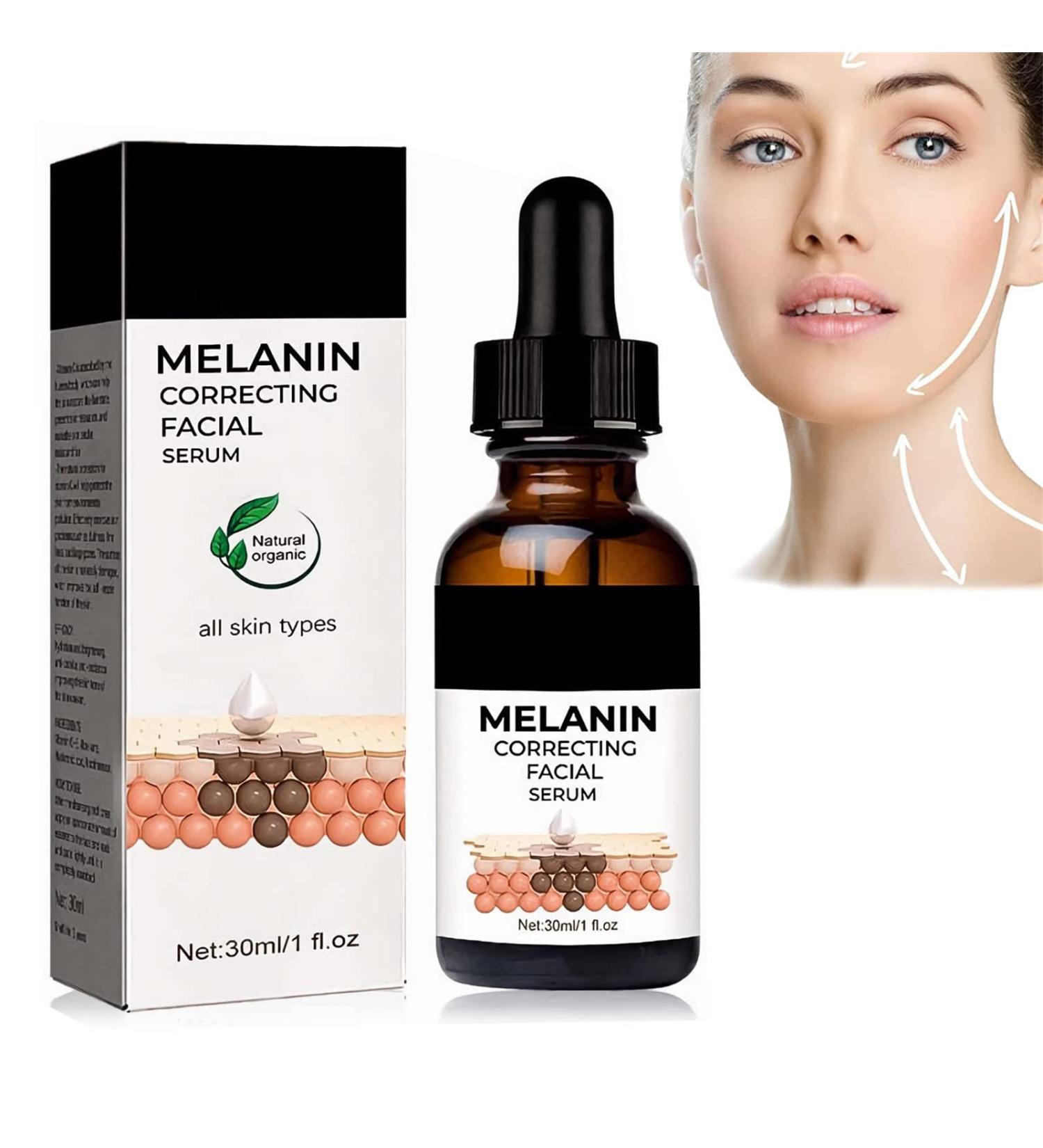 Melanin Correcting Facial Serum 30ml 2023 New Dark Spot Corrector Remover Skin Care Moisturizing Repair Serum Hyaluronic Acid Vitamin C Serum for Face (1pcs) - Buy Online on GoSupps.com