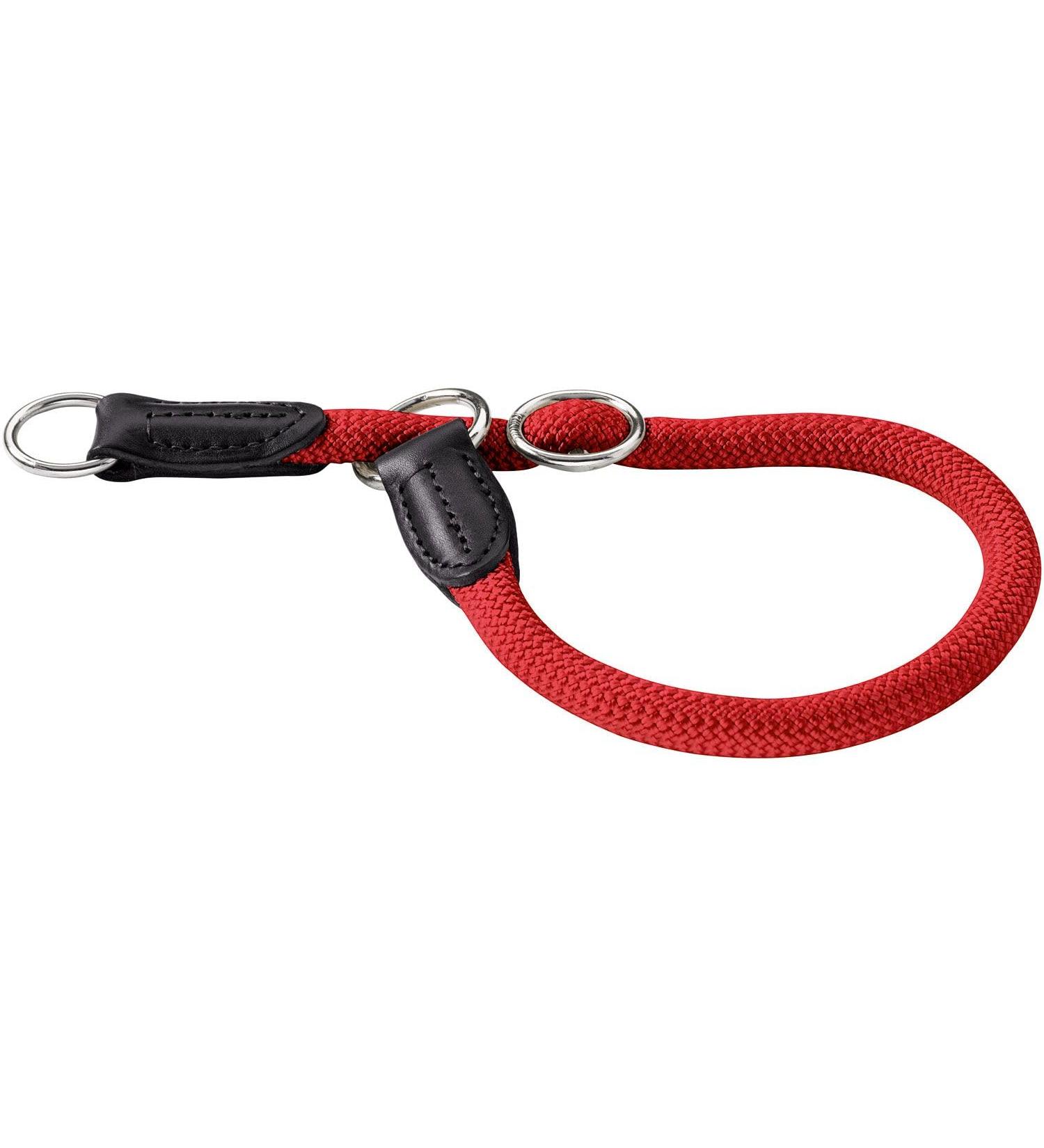 HUNTER Freestyle Dressage Dog Collar - Robust Weatherproof Pull Stopper in Red (Size S 35) - International Shipping Available - Buy Online on GoSupps.com