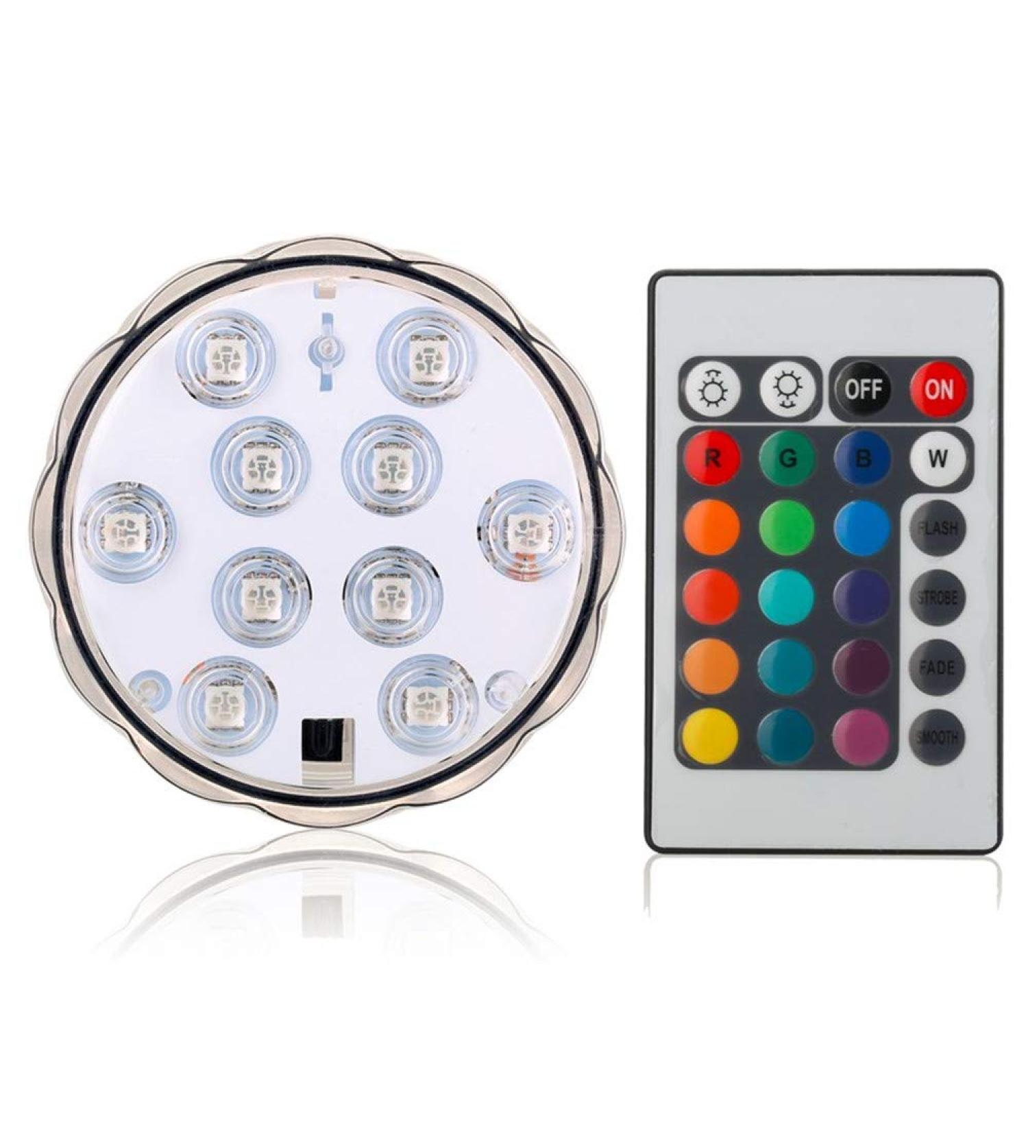 Multicolor RGB LED Underwater Lighting - Waterproof Color Change Magic Light for Vases Aquariums and Weddings (1 Piece) - Buy Online on GoSupps.com