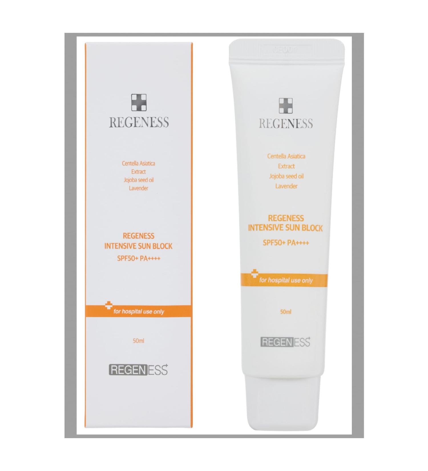 Regeness Intensive Sun Screen Sun Block SPF50+ PA++++ 50ml