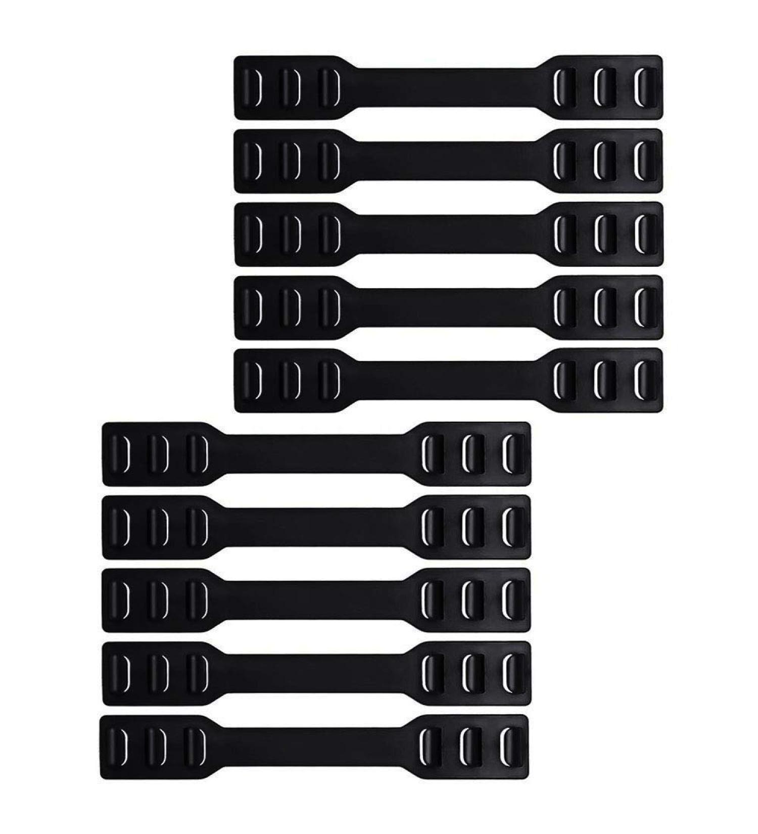 JHION 10 PCS Ear Strap Hook Safety Anti-Slip Comfortable 3 Gear Ear Cord Extension Buckle Ear Protector Holder Hook for Relieving Pressure and Pain for Ear black - Buy Online on GoSupps.com