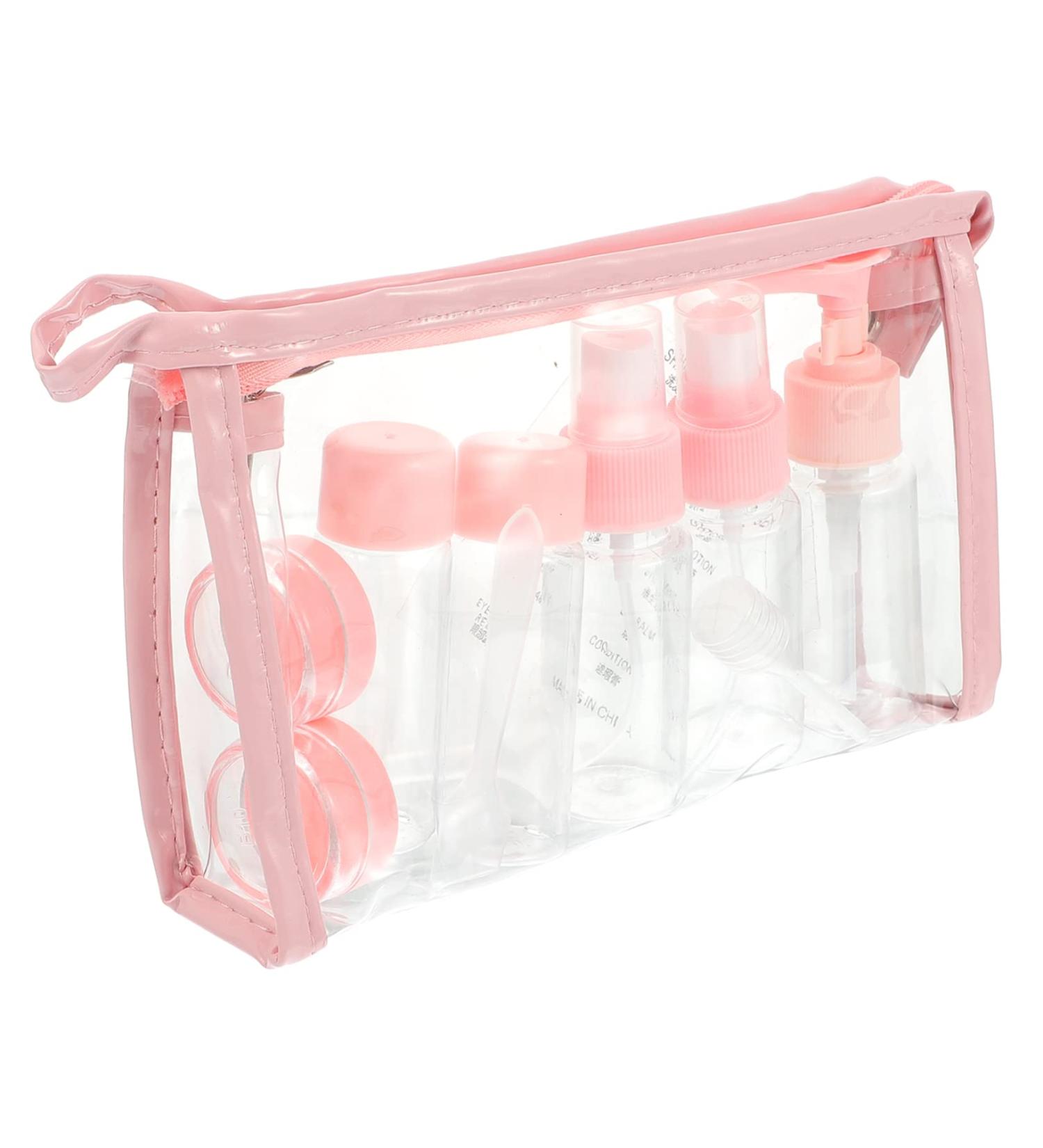 DOITOOL Lotion Dispenser 1 Set Travel Bottle Empty Bottle Plastic With Cover Storage Box - Buy Online on GoSupps.com