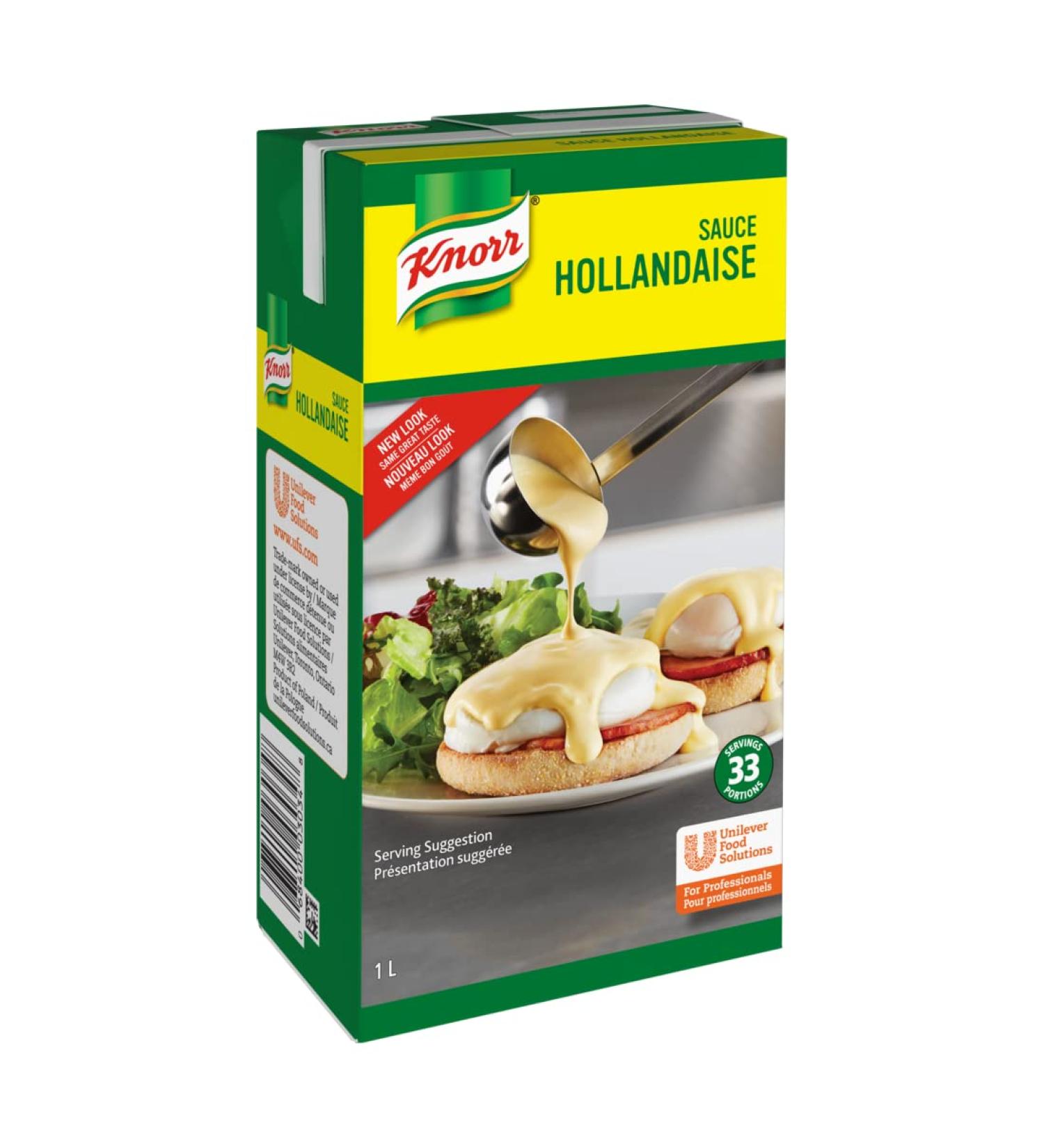 Knorr Professional Hollandaise Sauce Liquid Ready-To-Use 1L - Buy Online on GoSupps.com