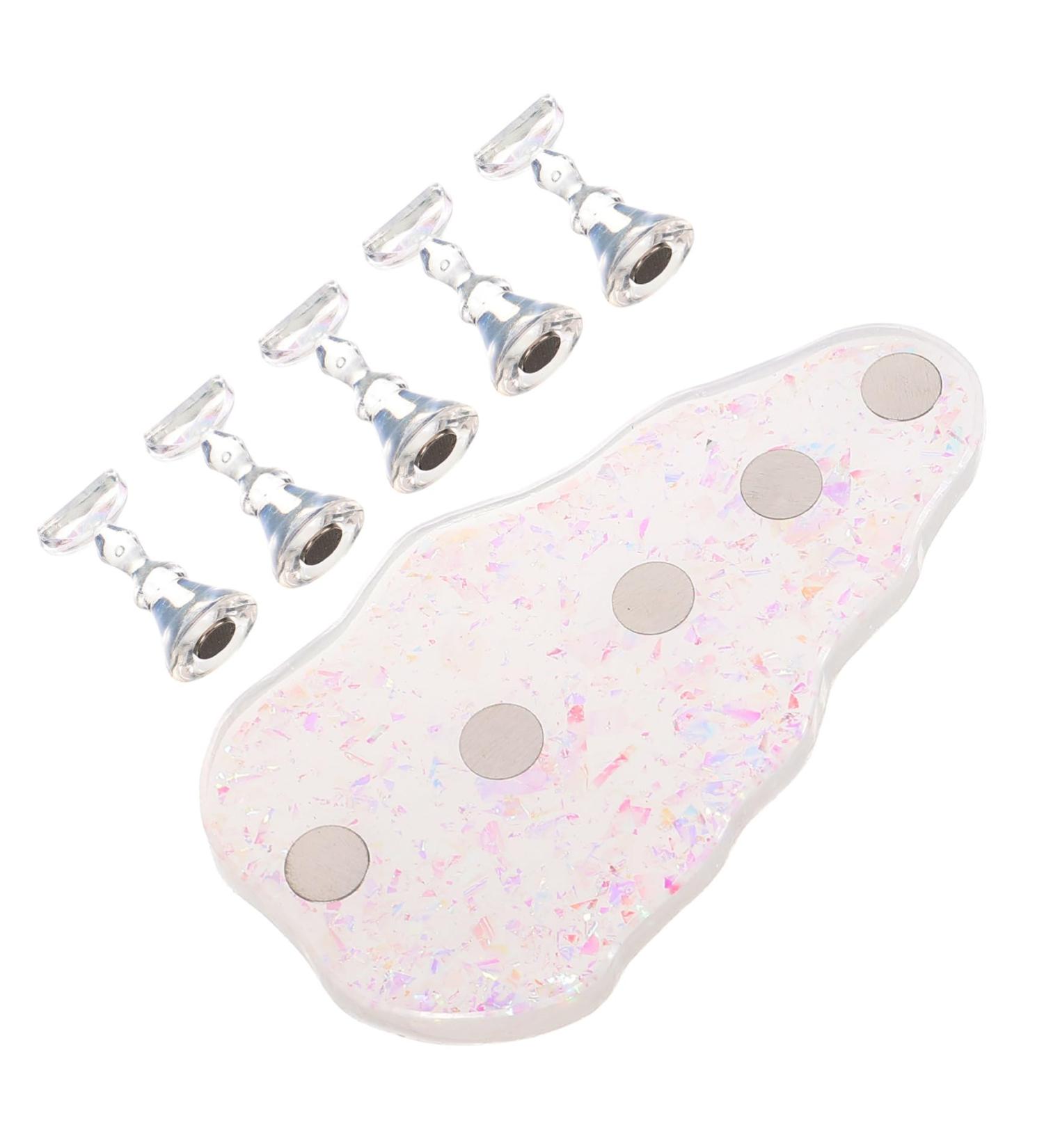 Ipetboom 1 Set Nail Art Stand Fake Nail Stand Nail Stands Fake Nail Holder Shoe Straps Nail Supplies Press on Nail Stand Practice Nail Tips Nail Accessories Acrylic Suite Symphony - Buy Online on GoSupps.com