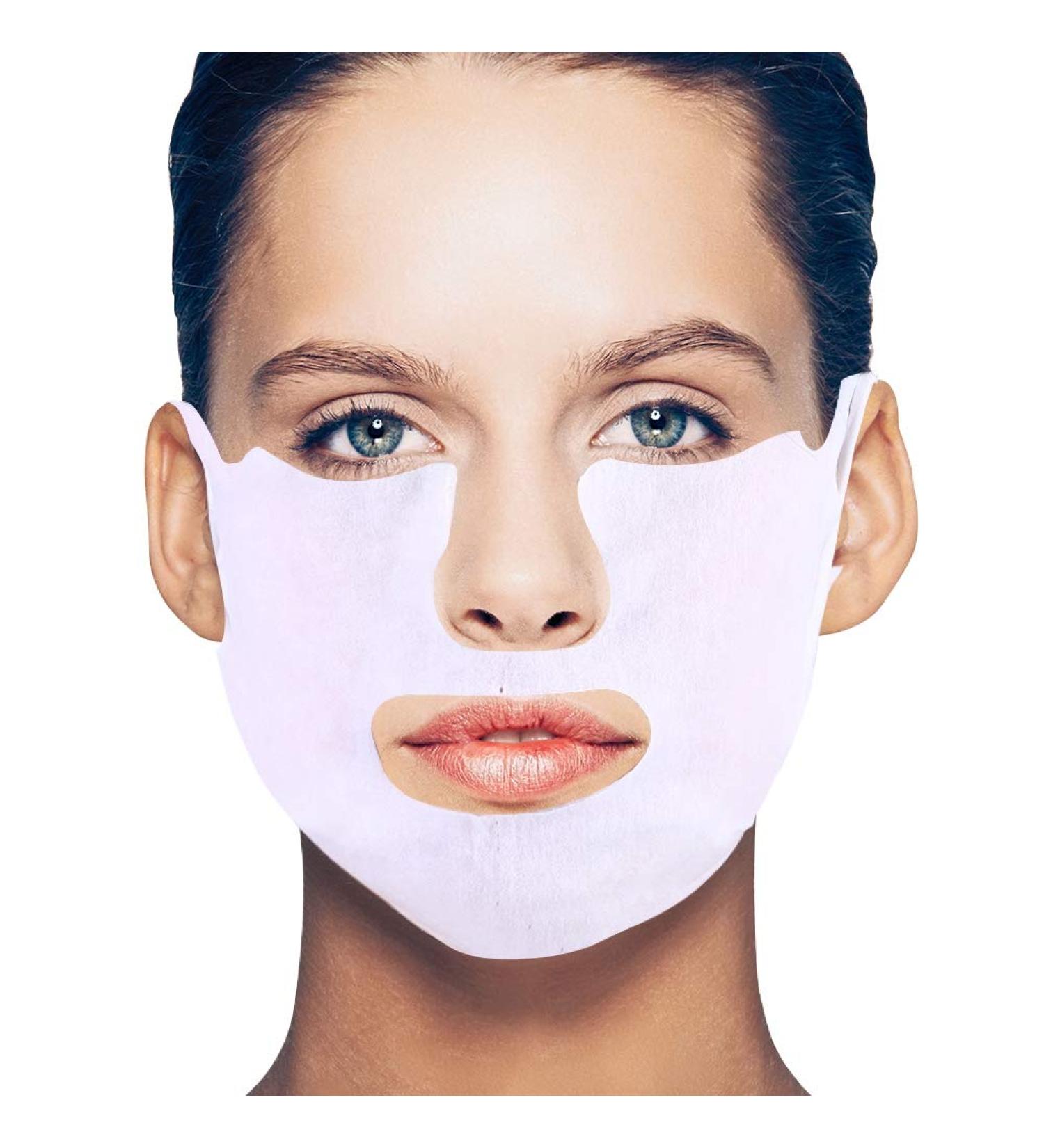 Duevin Compression Double Chin Mask | Anti-Aging Face & Neck Lifting Solution | V-Form Facial Masks for Youthful Skin - Buy Online on GoSupps.com
