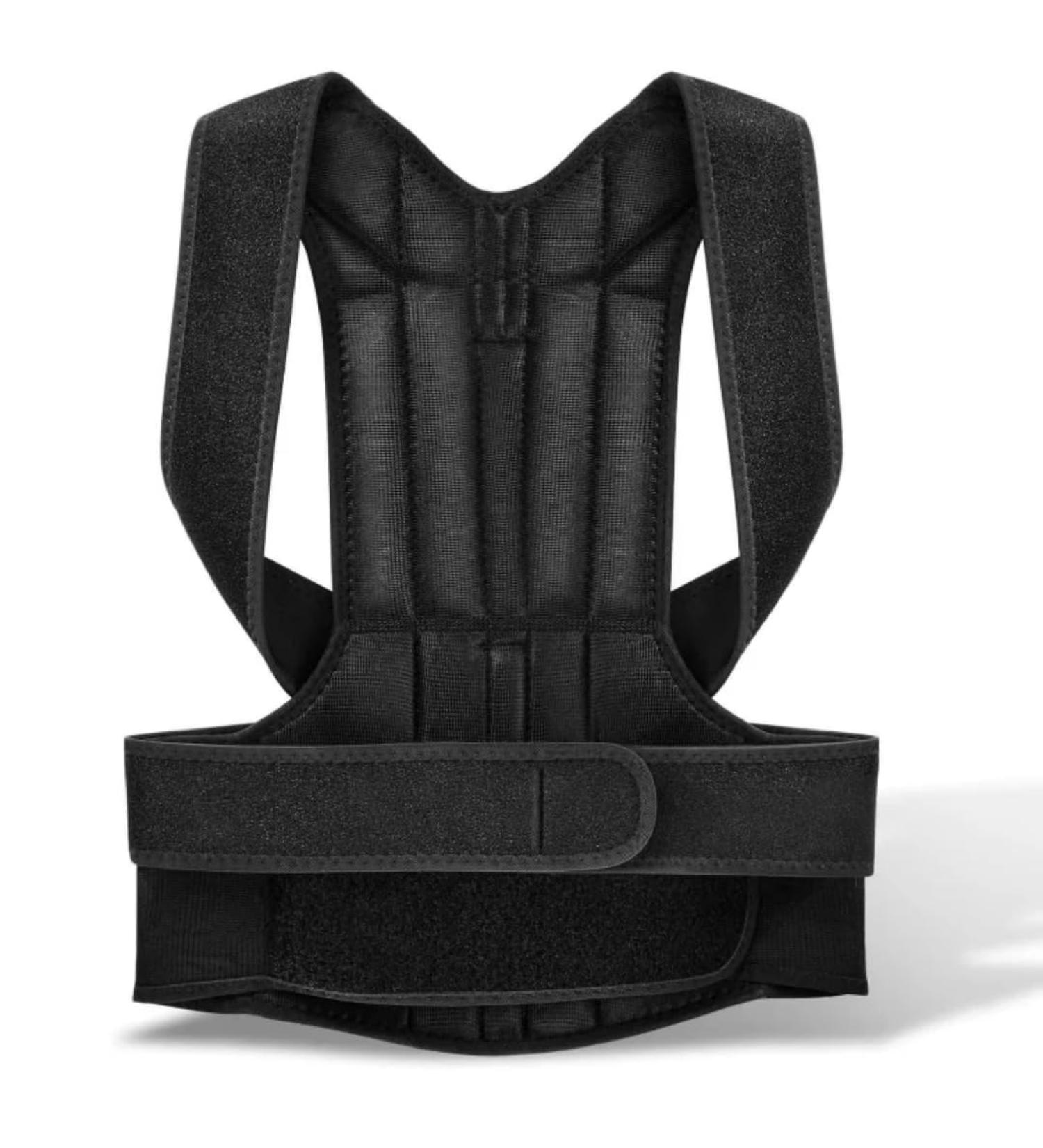 Back Brace Posture Corrector for Men & Women - Adjustable Breathable Lumbar Support Belt | Upper & Lower Back Straightener (X-Large) - International Shipping Available - Buy Online on GoSupps.com