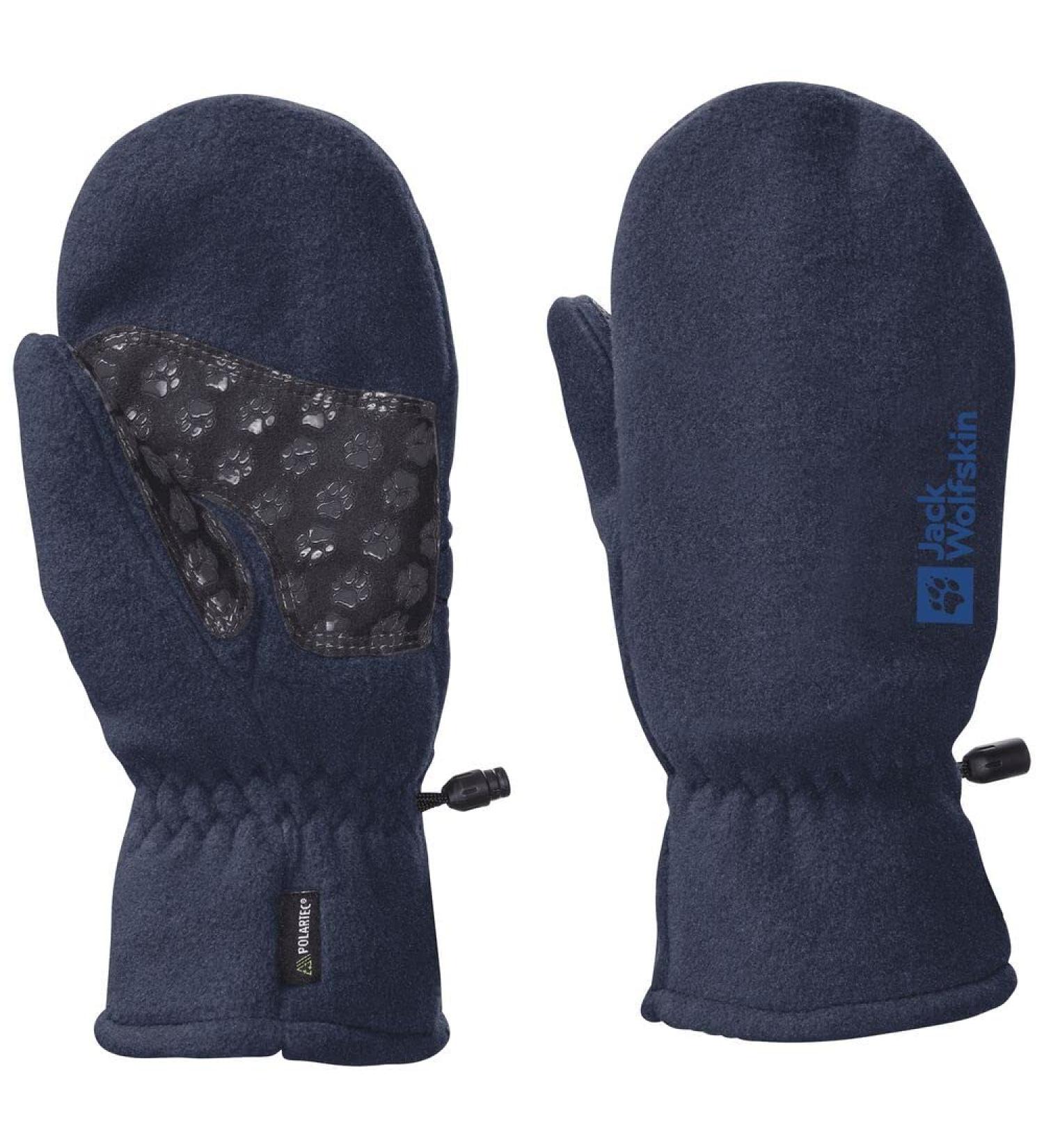 Jack Wolfskin Kids Fleece Gloves 1 Night Blue