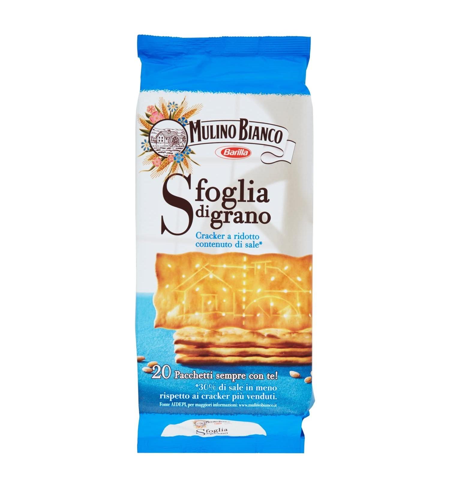 Mulino Bianco Barilla Crackers Unsalted Crackers 500g Italy - Buy Online on GoSupps.com