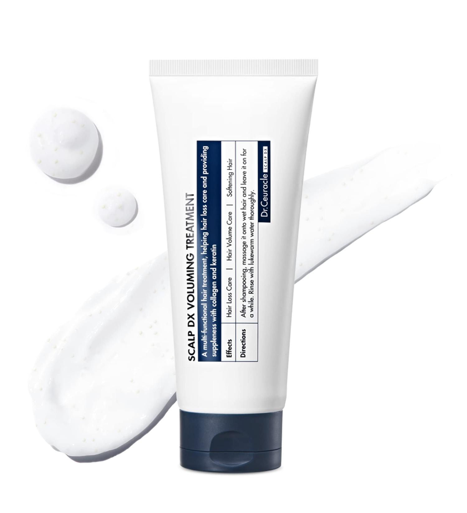 Dr.Ceuracle Scalp DX Voluming Treatment | Anti-Hair Loss Volume Care | Intensive Hair Mask with Collagen and Keratin | Strengthen Scalp Hair | leegeehaam Cosmetics - Buy Online on GoSupps.com