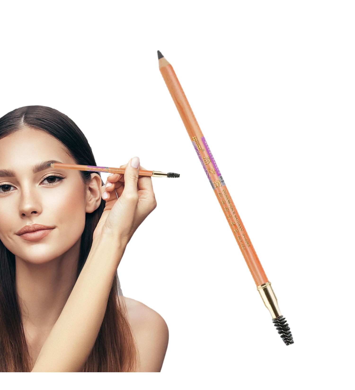 Eyebrow Definer Pencil | Brow Eyebrow Pencil Makeup - Retractable Pencil Eye Brown Makeup Brow Stylist Definer for Women Taupe - Buy Online on GoSupps.com