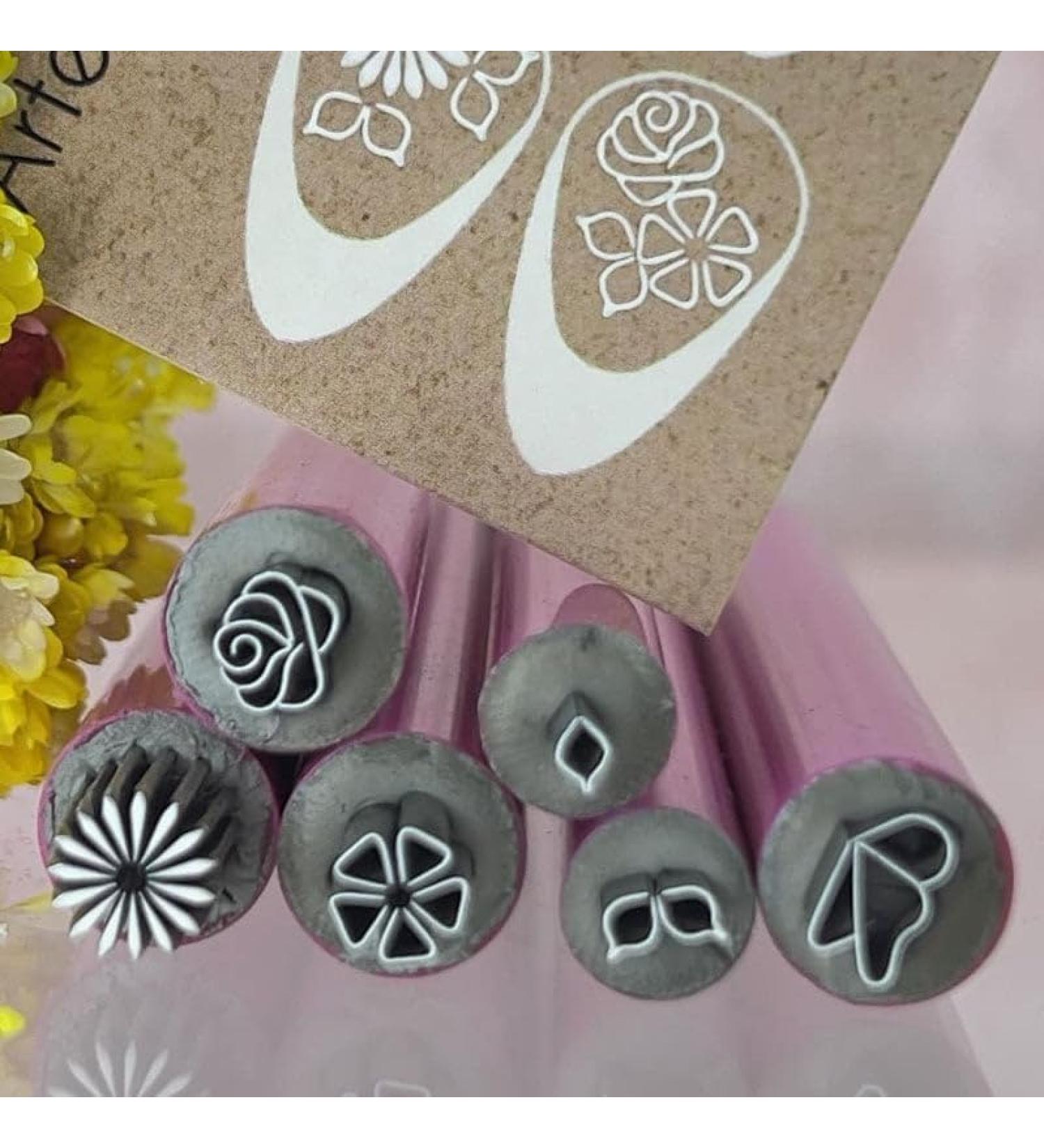 Nail Art Stamp Pen Nails Art Stamp Pen Nail Stamp Pen Nail Art Stamping Pen Nail Art Flower Stamp Pen Nail Art Stamp Pens Nail Art Tools and Accessories (6Pcs) - Buy Online on GoSupps.com